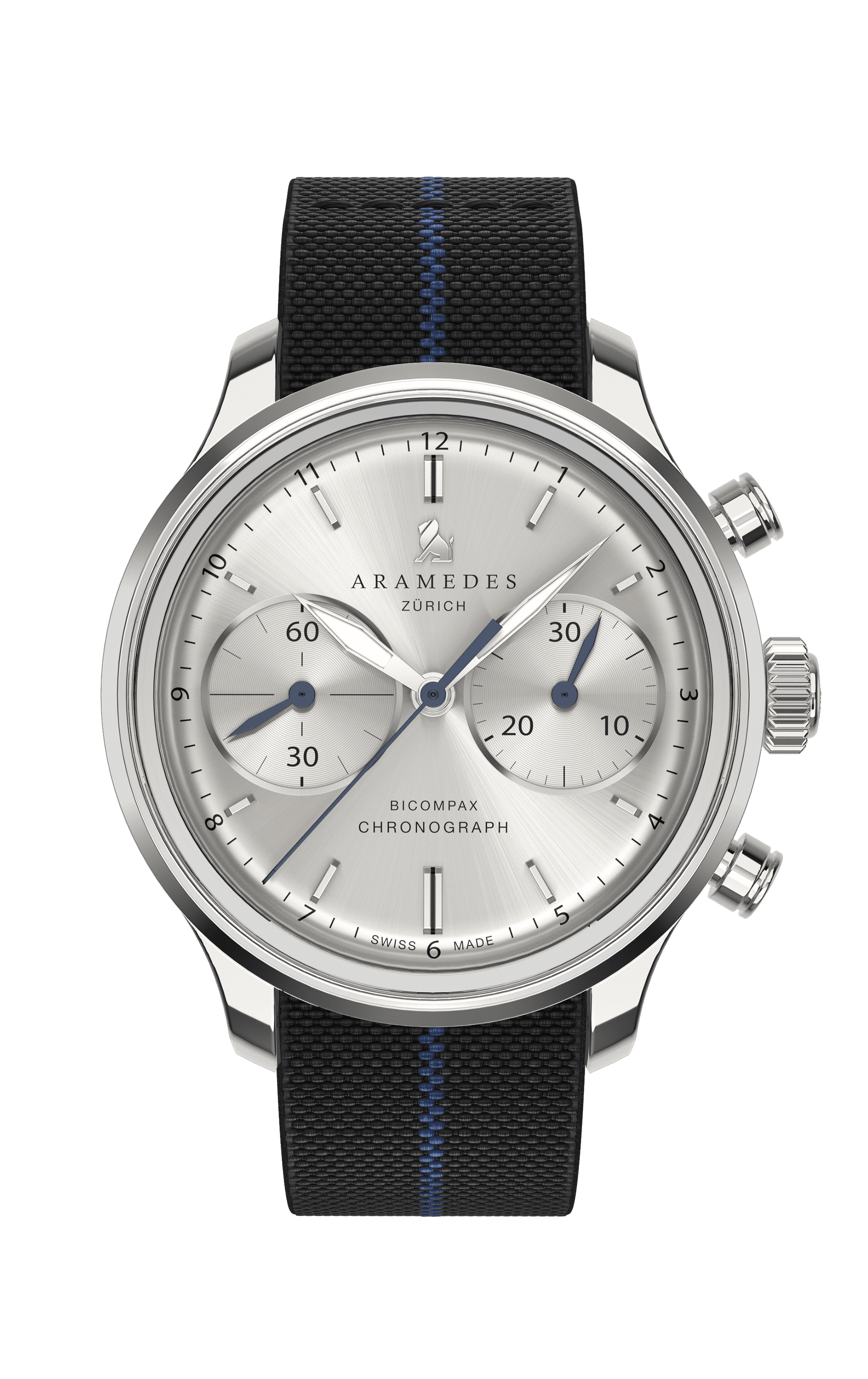 A product photo of the watch, Classictimer Chronograph, from Aramedes.