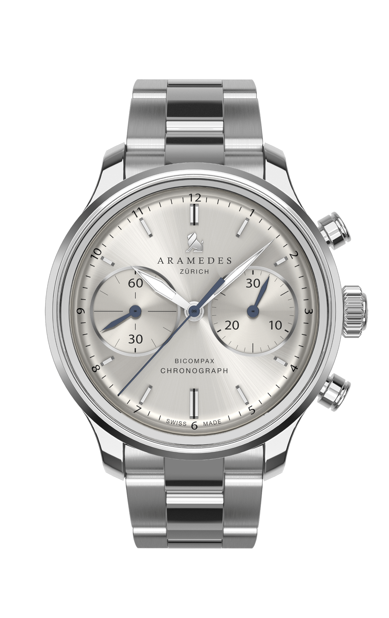 A product photo of the watch, Classictimer Chronograph, from Aramedes.
