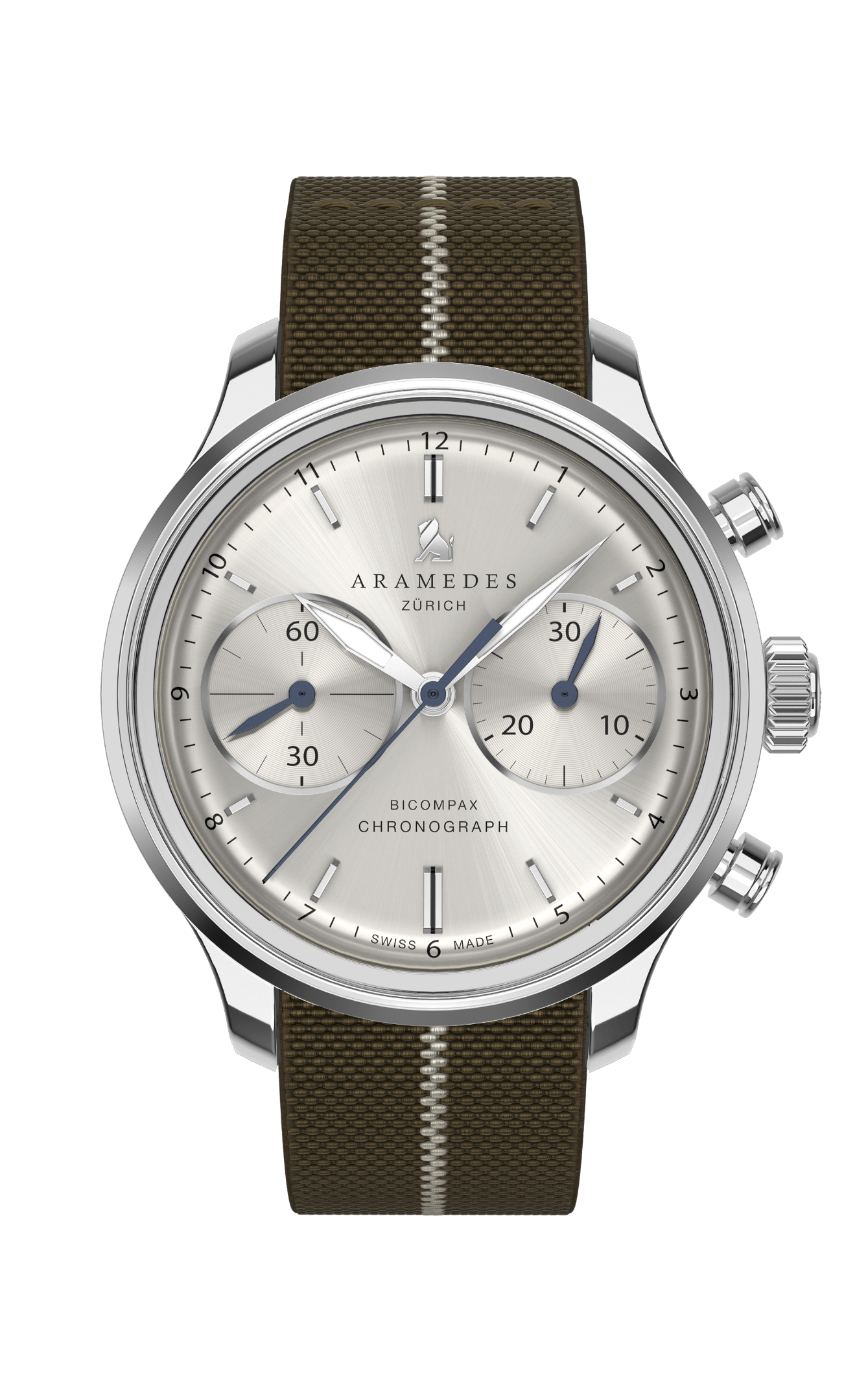 A product photo of the watch, Classictimer Chronograph, from Aramedes.