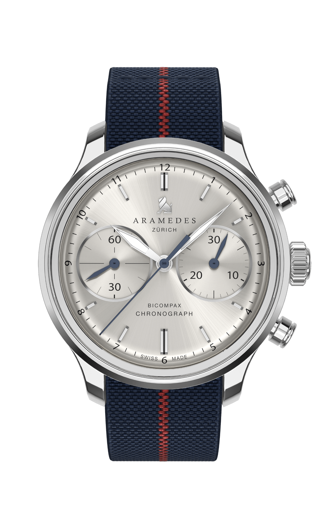 A product photo of the watch, Classictimer Chronograph, from Aramedes.