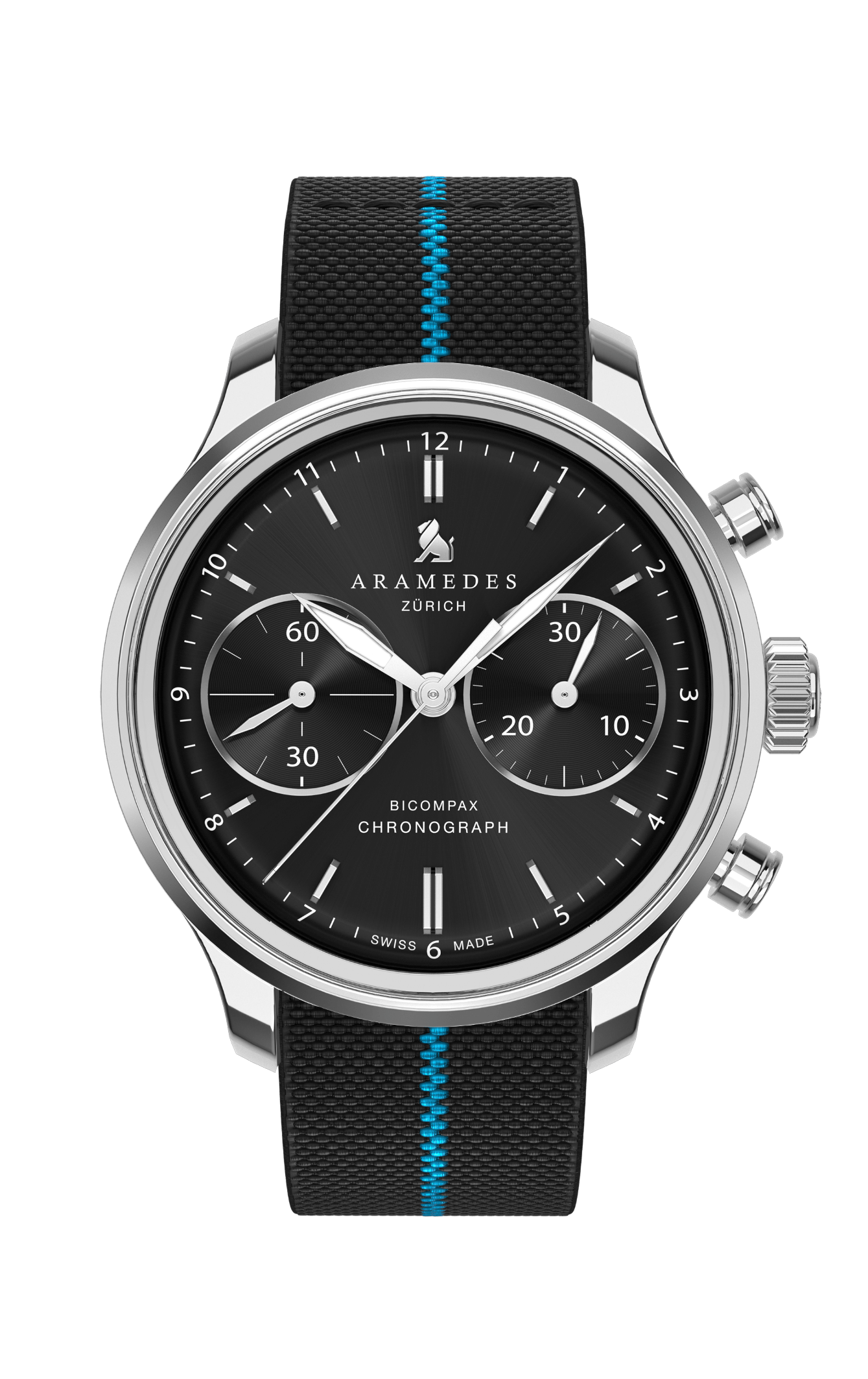 A product photo of the watch, Classictimer Chronograph, from Aramedes.