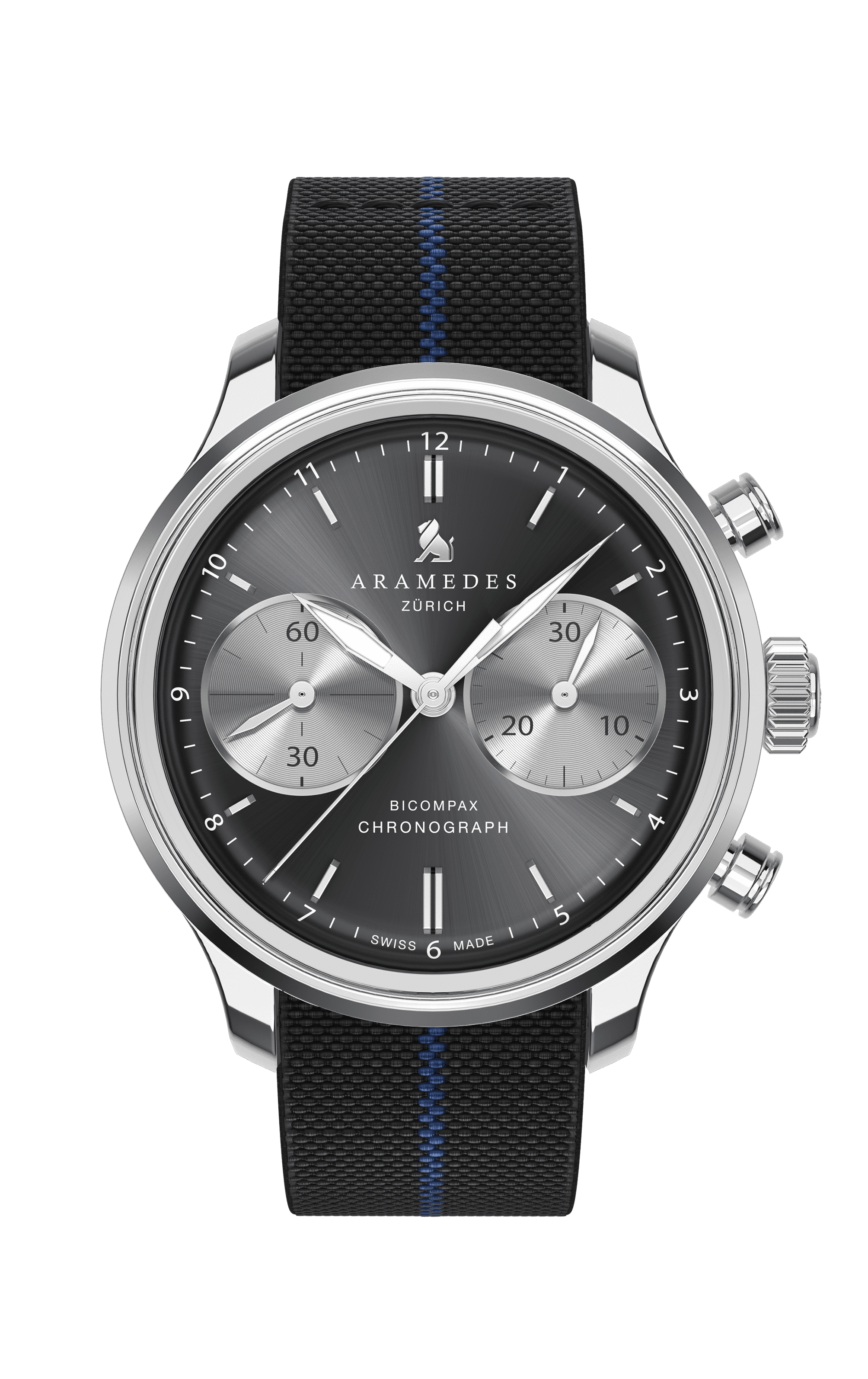A product photo of the watch, Classictimer Chronograph, from Aramedes.