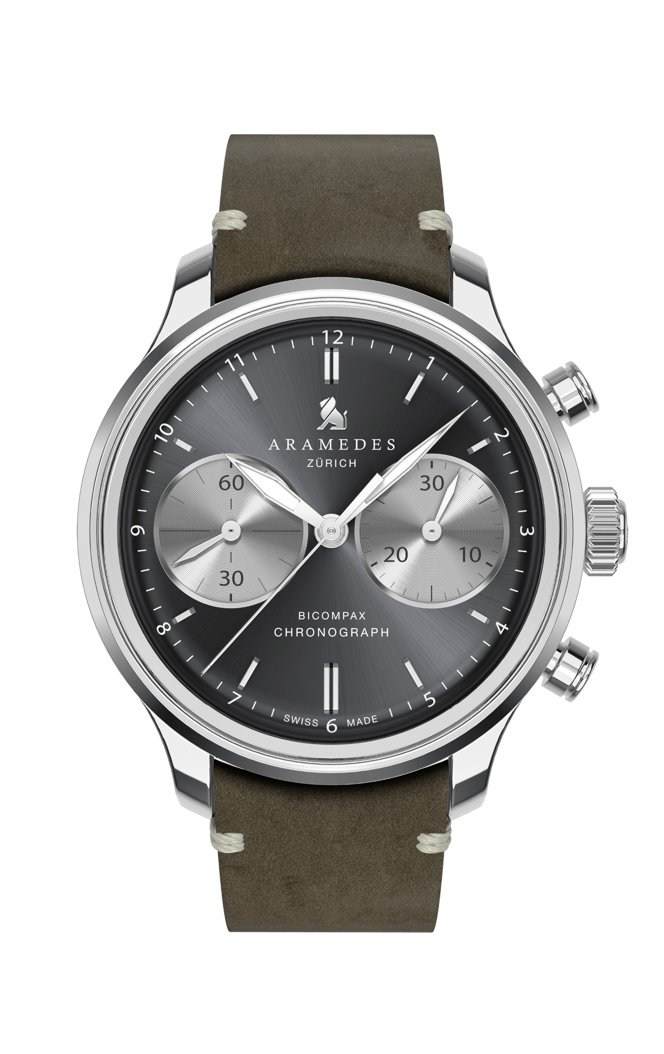 A product photo of the watch, Classictimer Chronograph, from Aramedes.