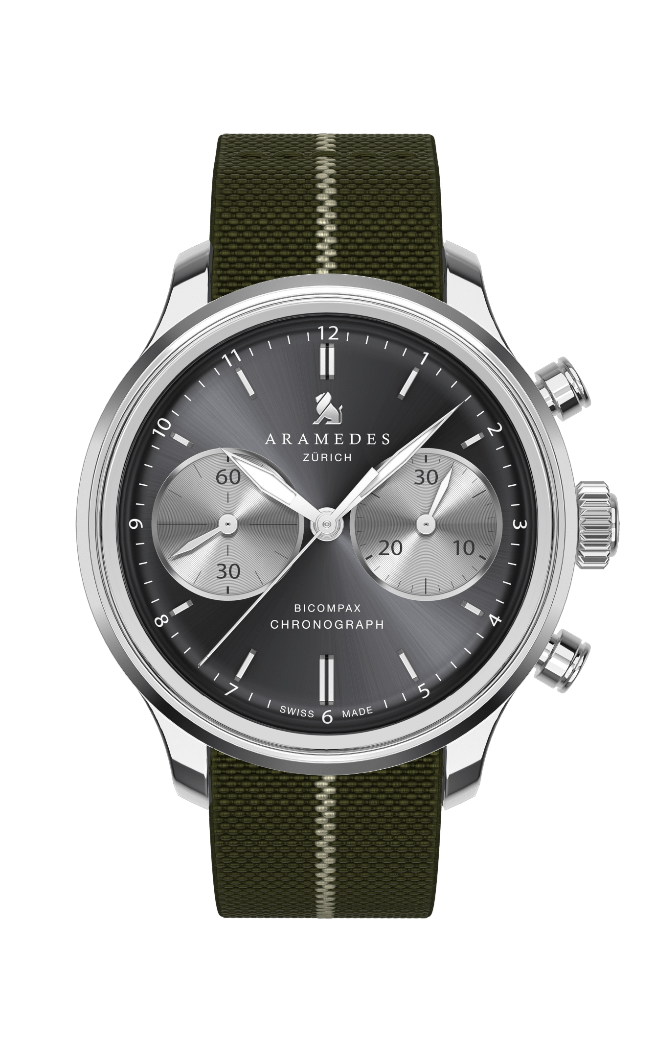 A product photo of the watch, Classictimer Chronograph, from Aramedes.