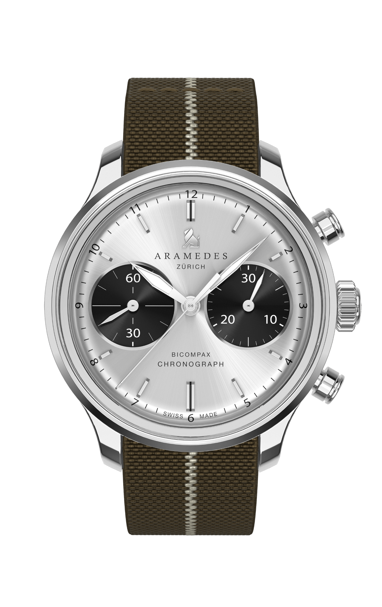 A product photo of the watch, Classictimer Chronograph, from Aramedes.