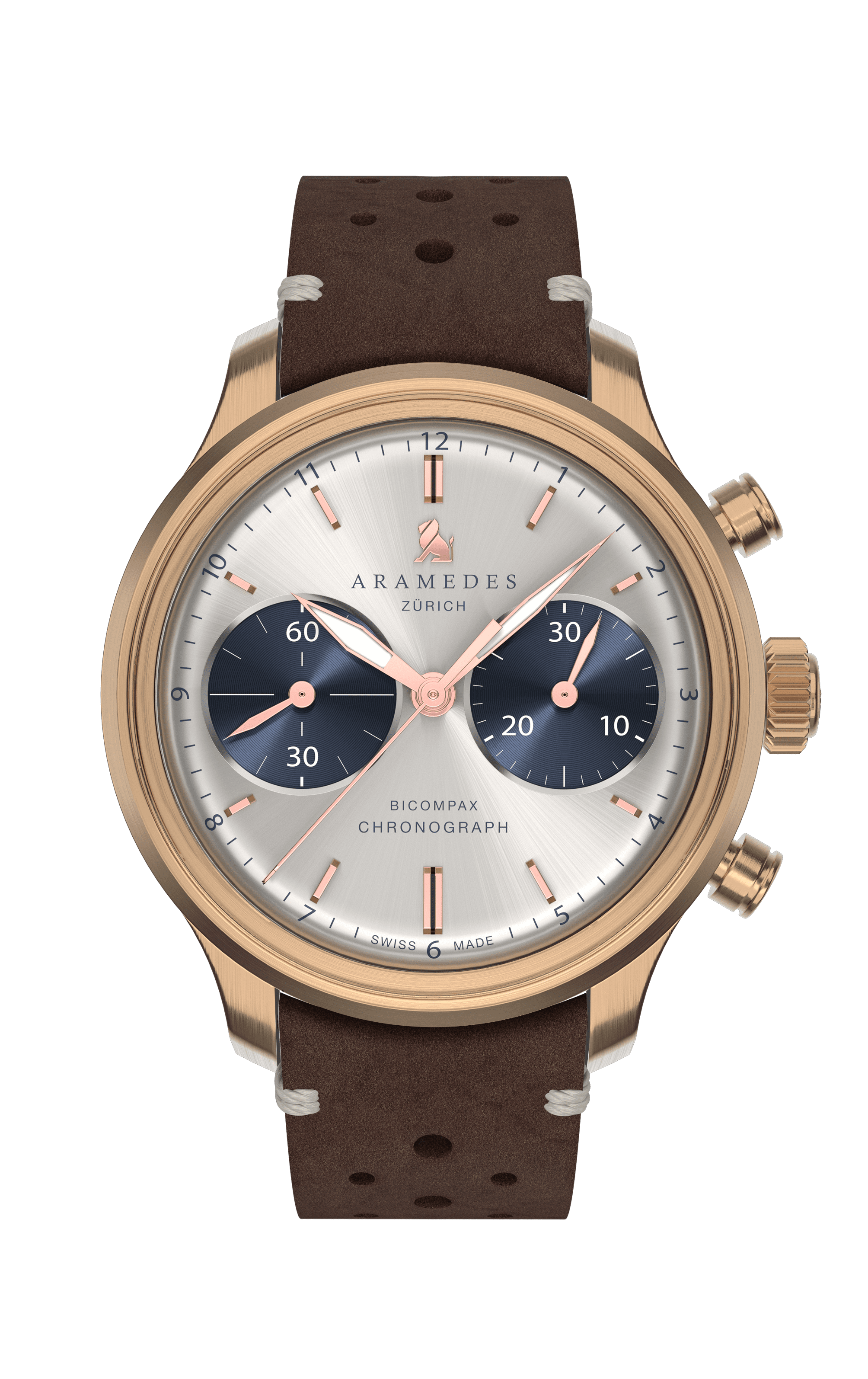 A product photo of the watch, Classictimer Chronograph, from Aramedes.