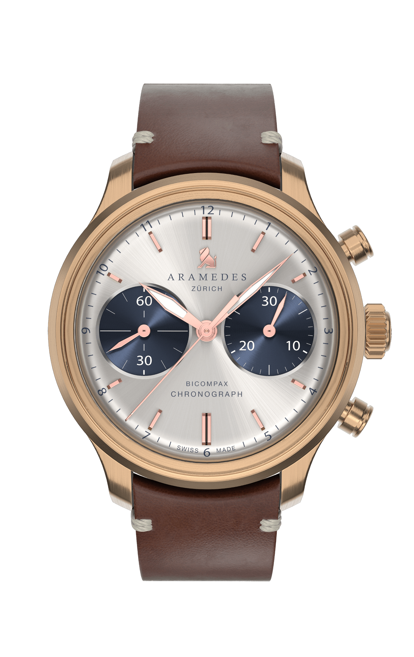 A product photo of the watch, Classictimer Chronograph, from Aramedes.
