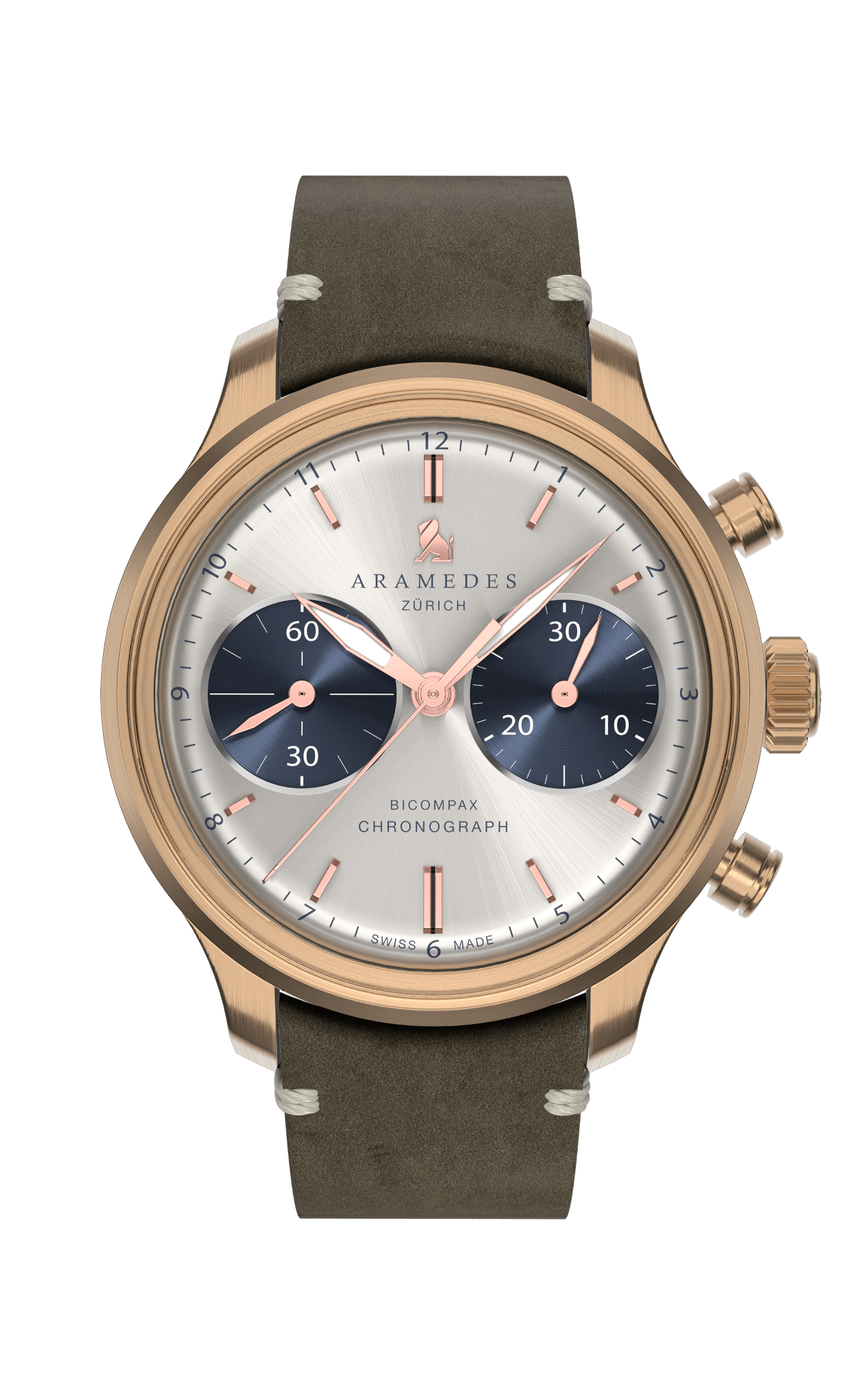 A product photo of the watch, Classictimer Chronograph, from Aramedes.