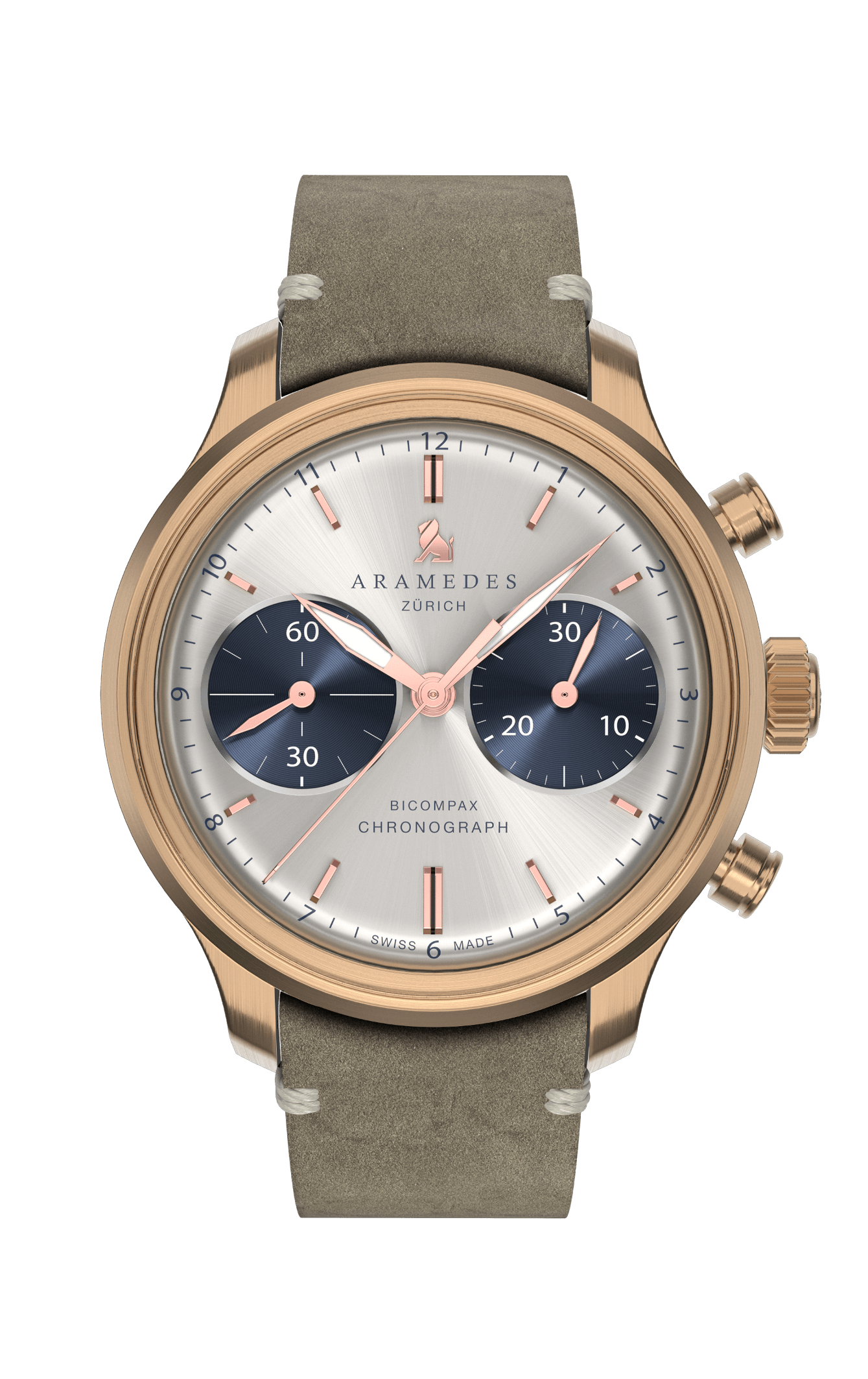 A product photo of the watch, Classictimer Chronograph, from Aramedes.