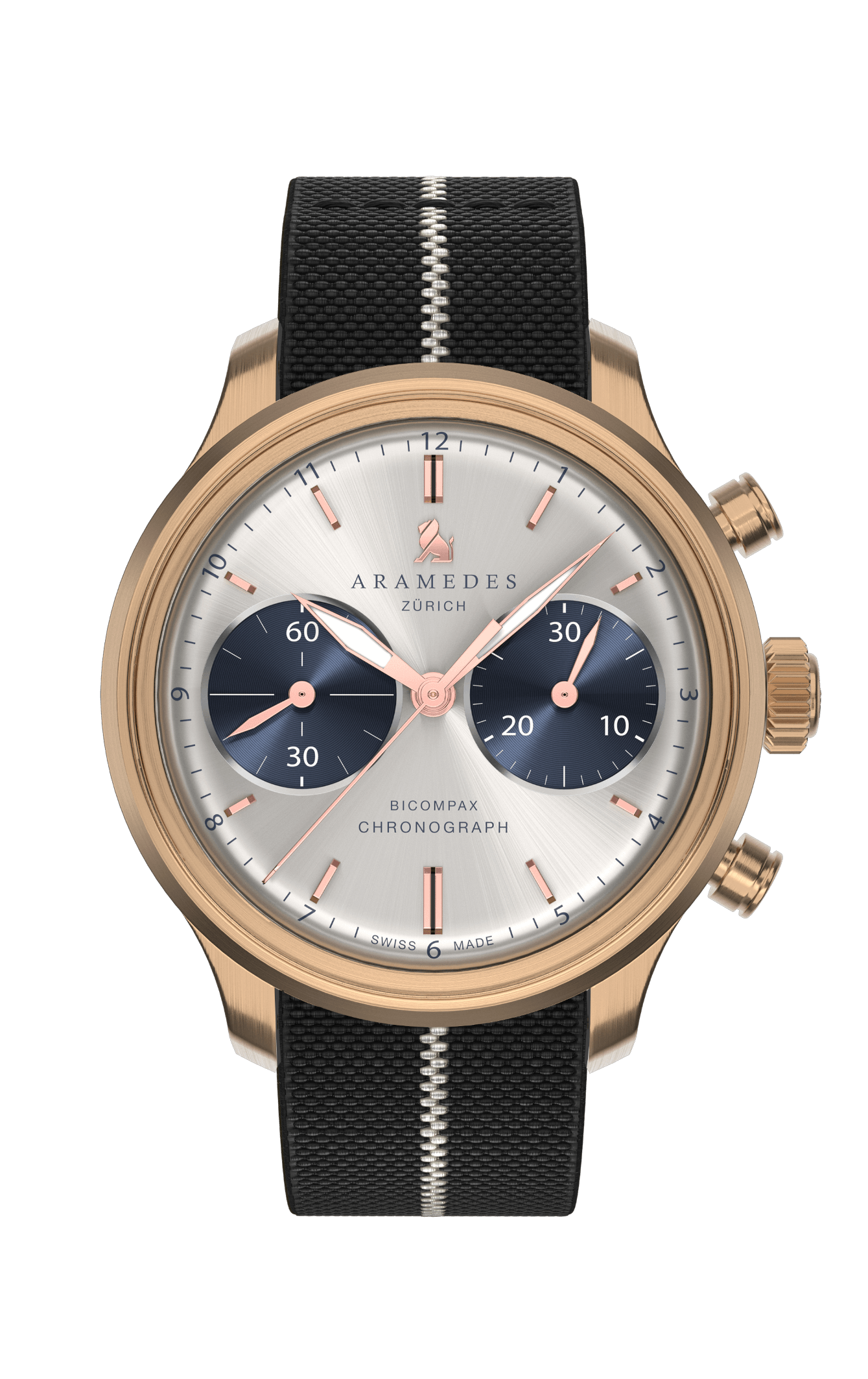 A product photo of the watch, Classictimer Chronograph, from Aramedes.