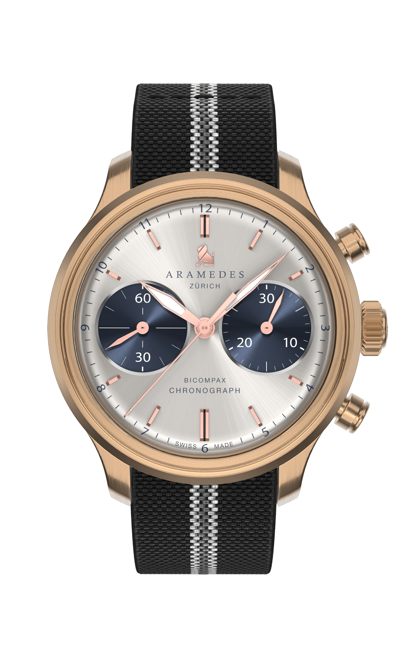A product photo of the watch, Classictimer Chronograph, from Aramedes.