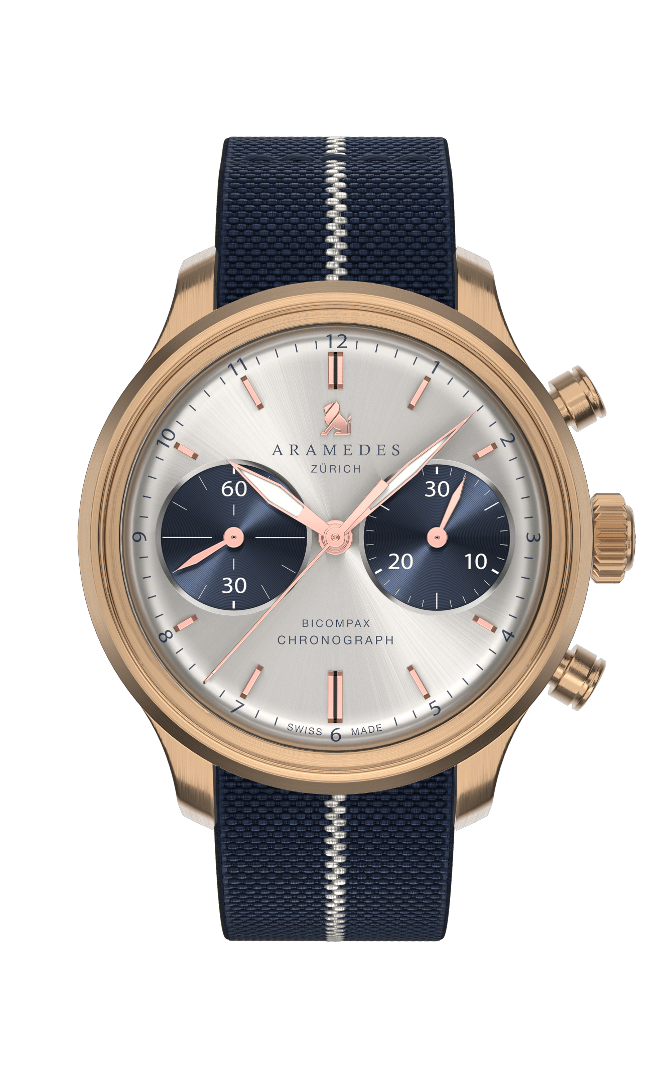 A product photo of the watch, Classictimer Chronograph, from Aramedes.