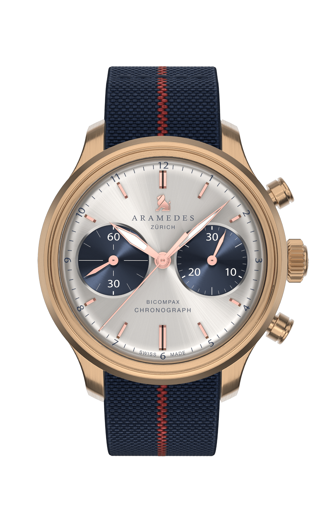 A product photo of the watch, Classictimer Chronograph, from Aramedes.
