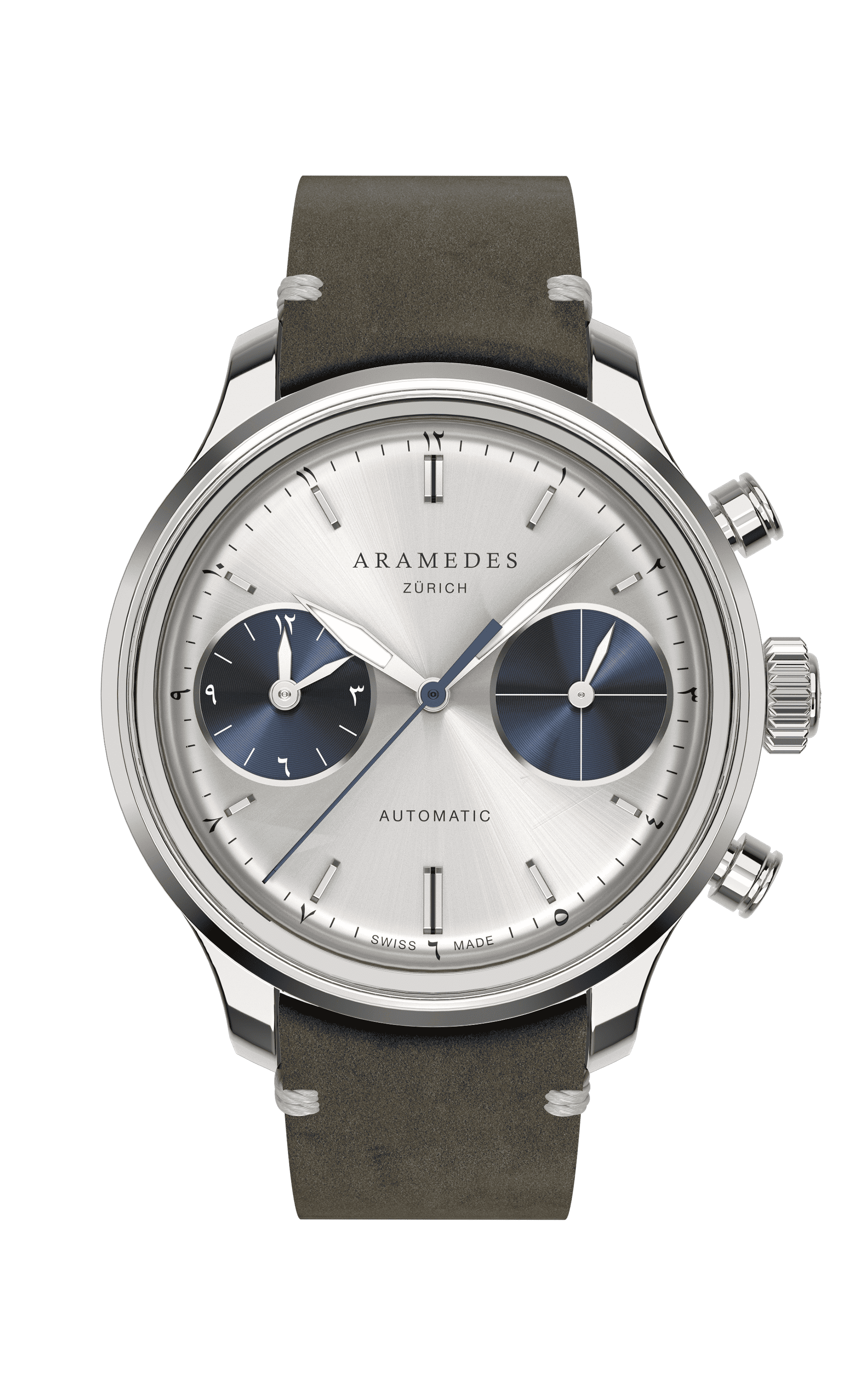 A product photo of the watch, Mastertimer Salat, from Aramedes.