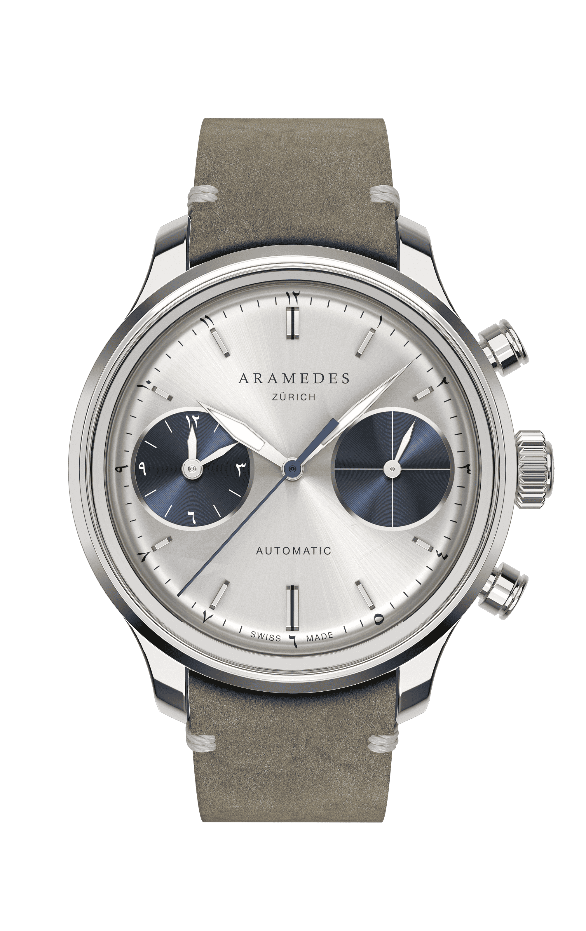 A product photo of the watch, Mastertimer Salat, from Aramedes.