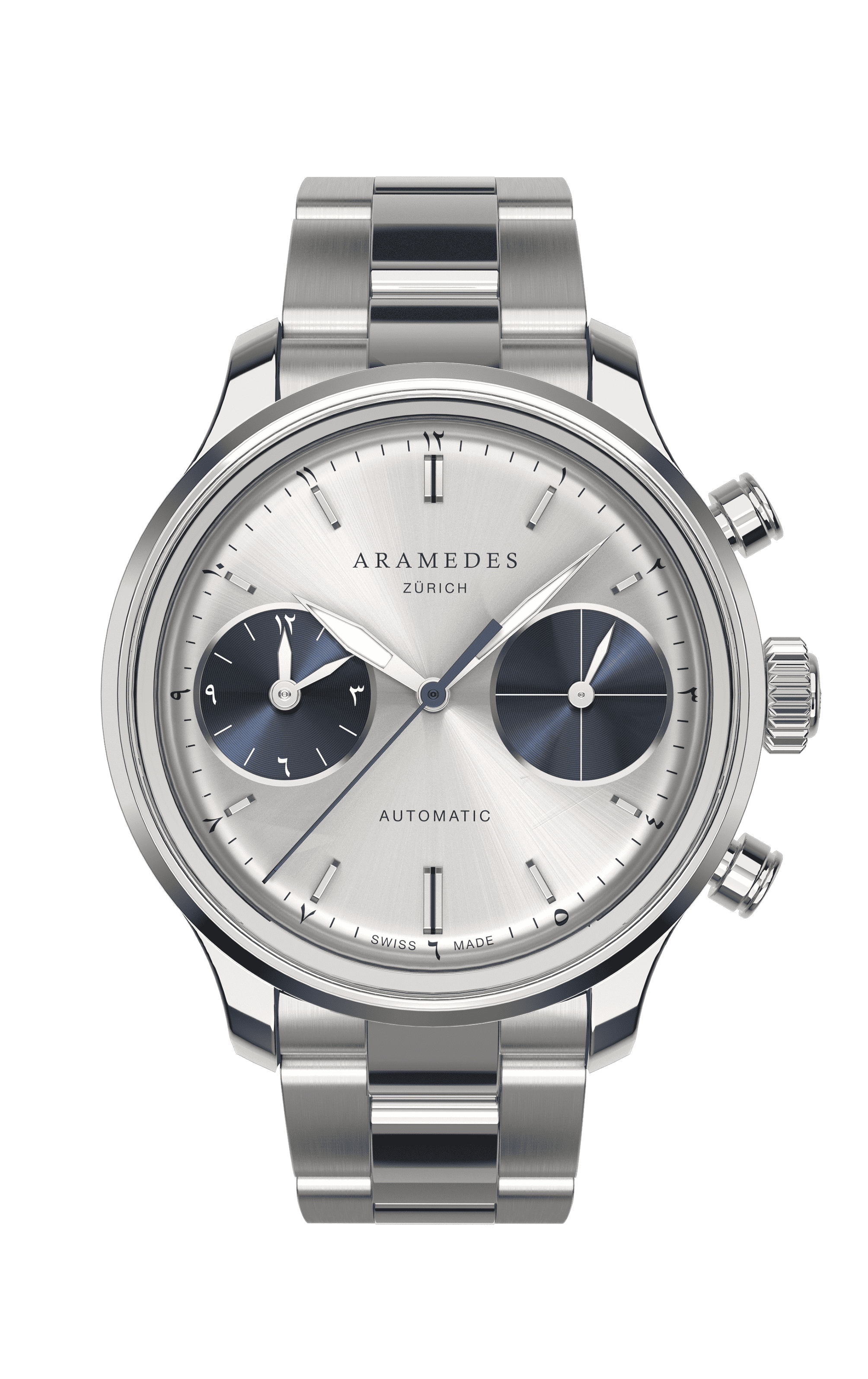 A product photo of the watch, Mastertimer Salat, from Aramedes.