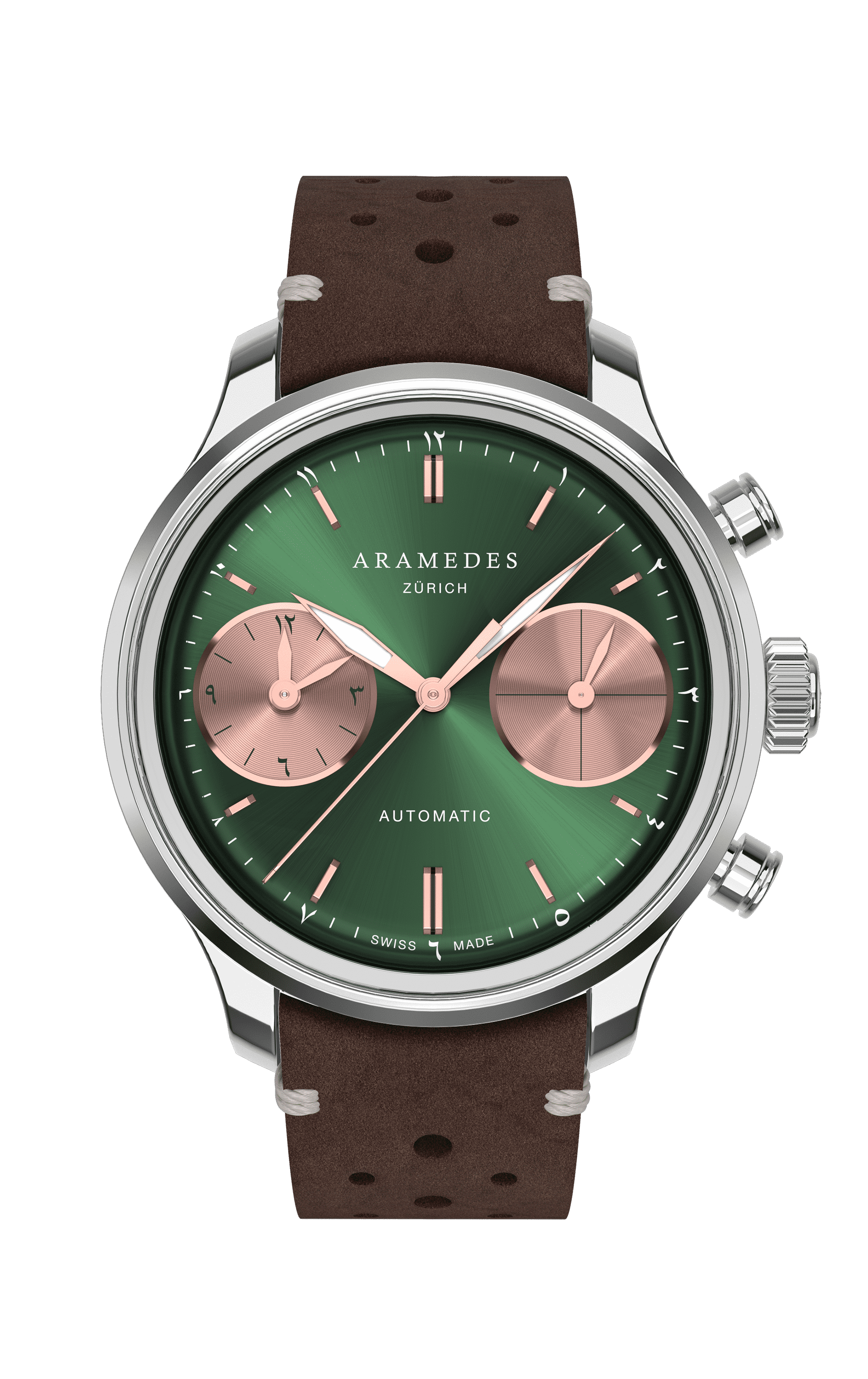 A product photo of the watch, Mastertimer Salat, from Aramedes.