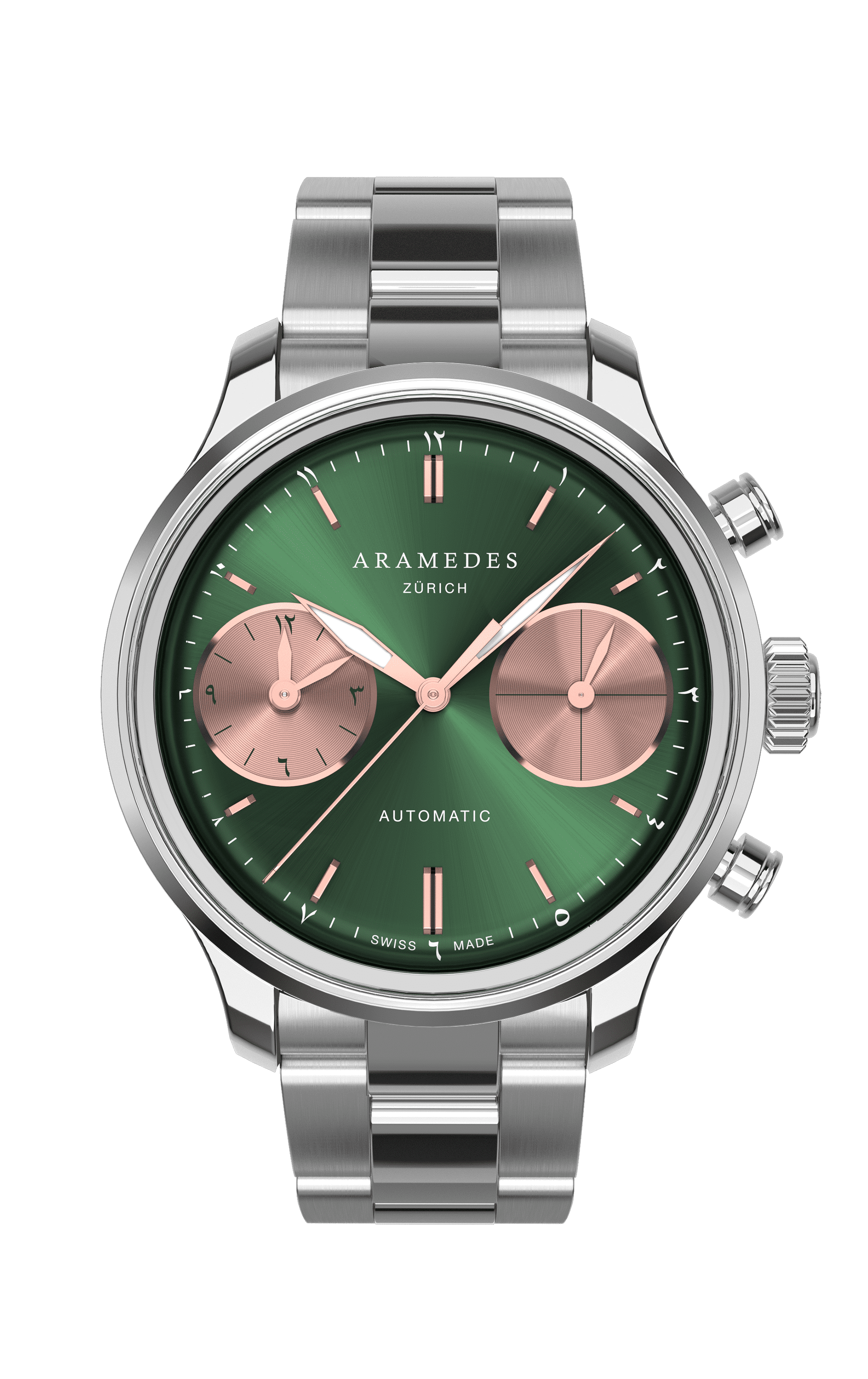 A product photo of the watch, Mastertimer Salat, from Aramedes.