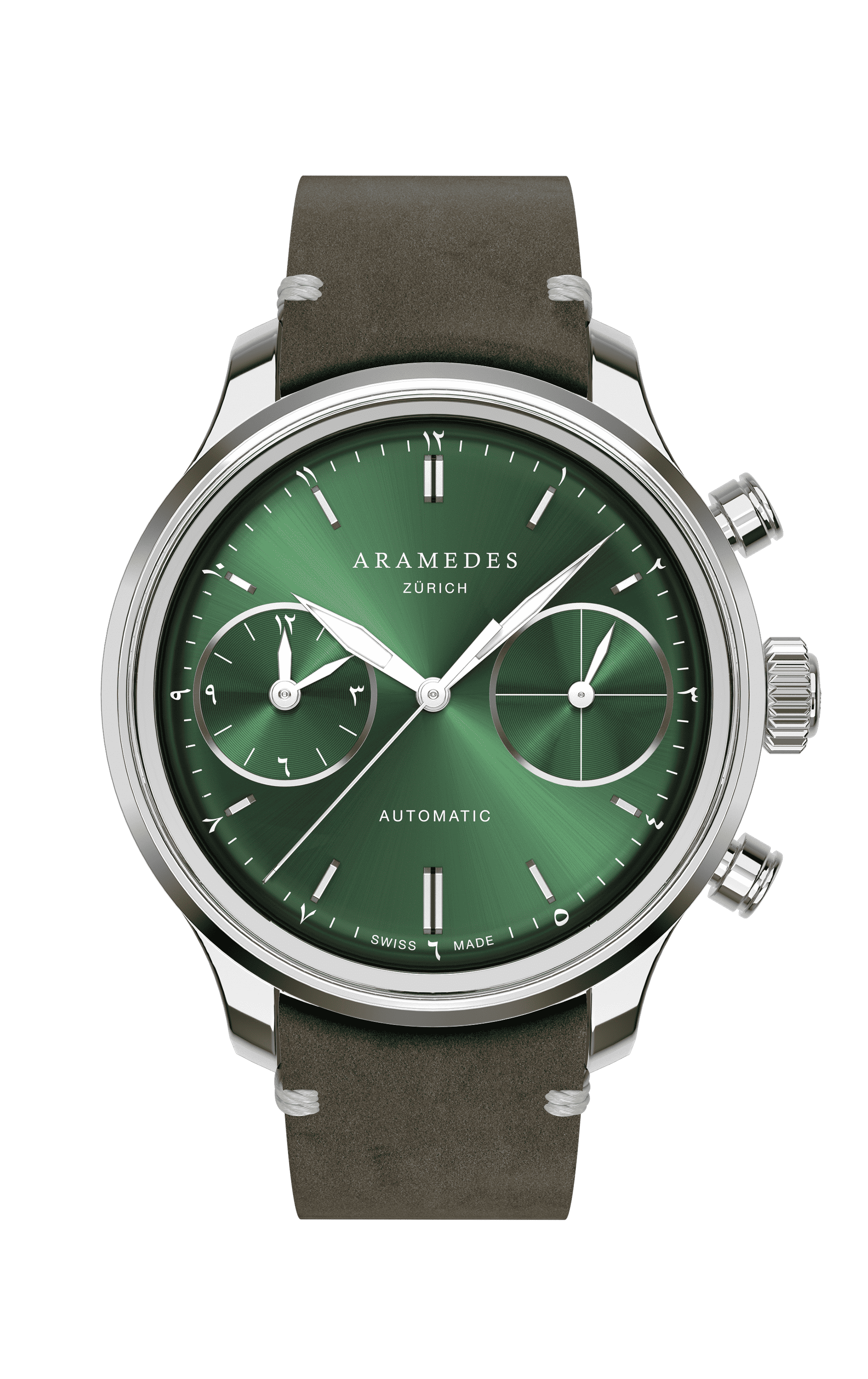 A product photo of the watch, Mastertimer Salat, from Aramedes.
