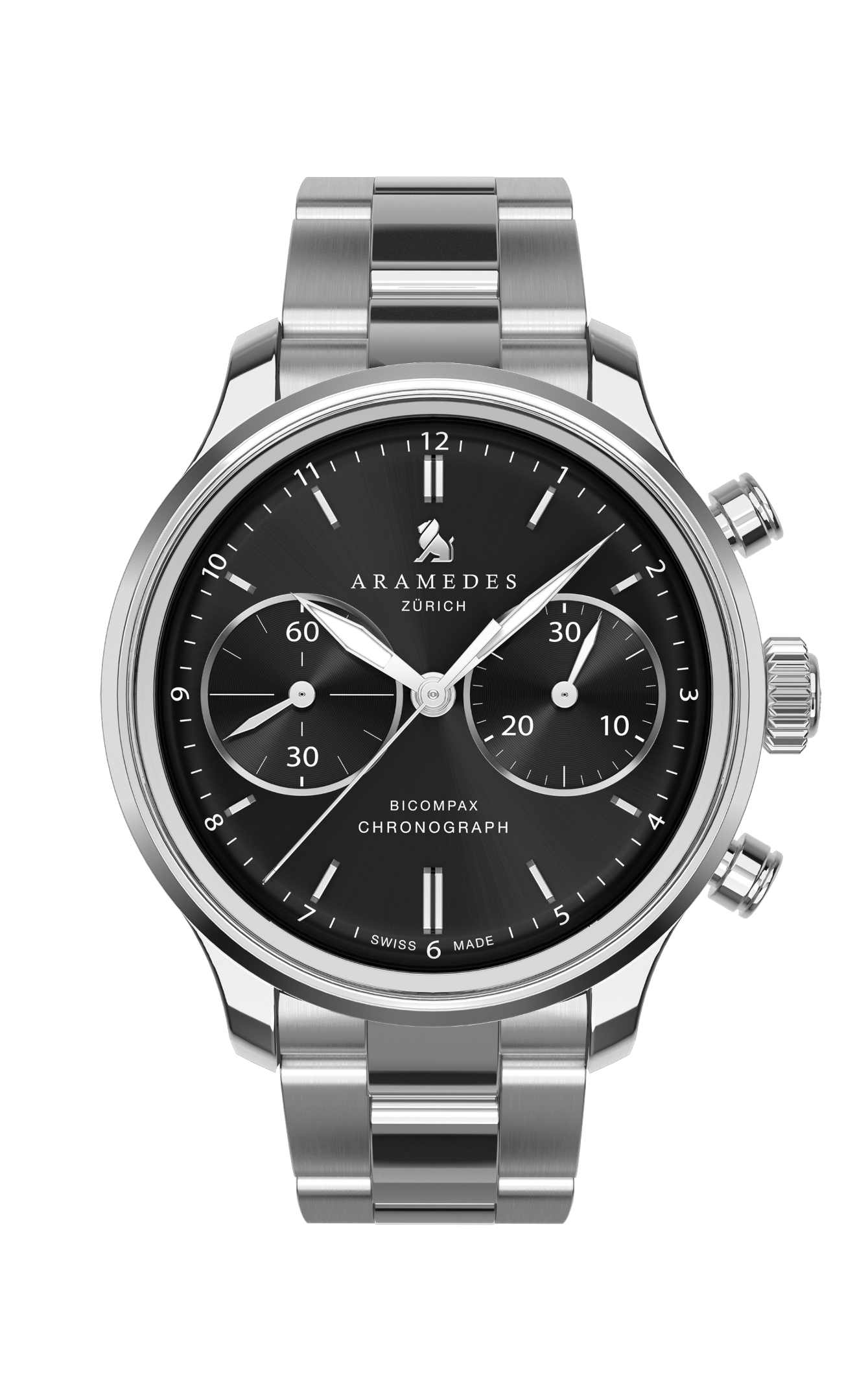 A product photo of the watch, Classictimer Chronograph, from Aramedes.