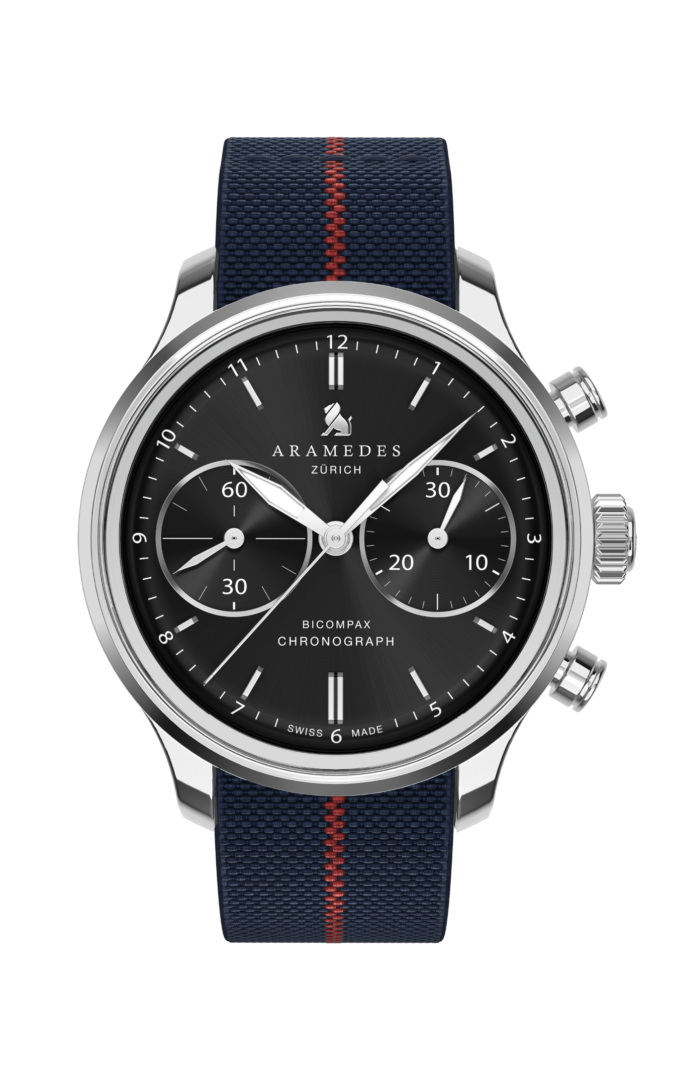 A product photo of the watch, Classictimer Chronograph, from Aramedes.