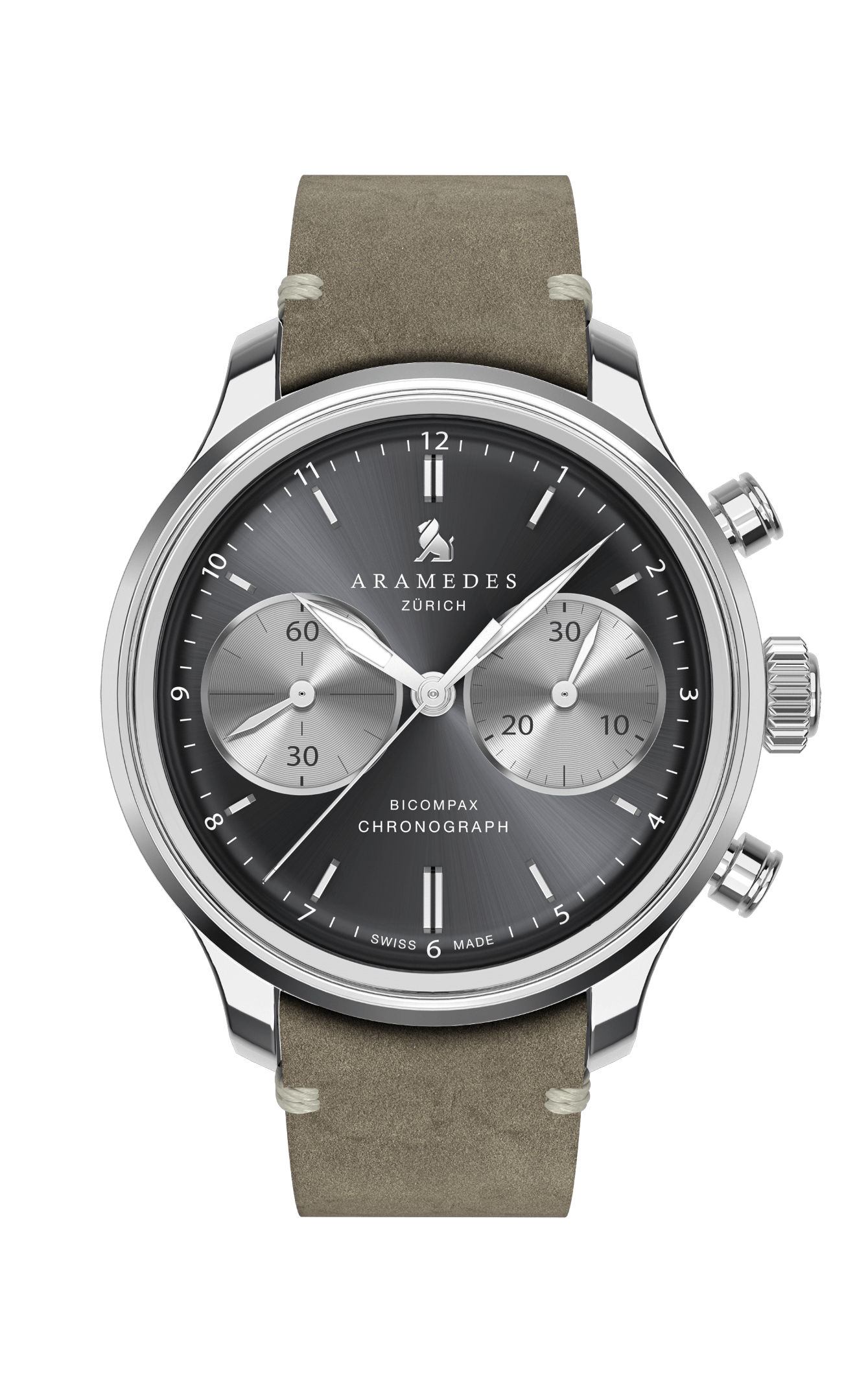 A product photo of the watch, Classictimer Chronograph, from Aramedes.
