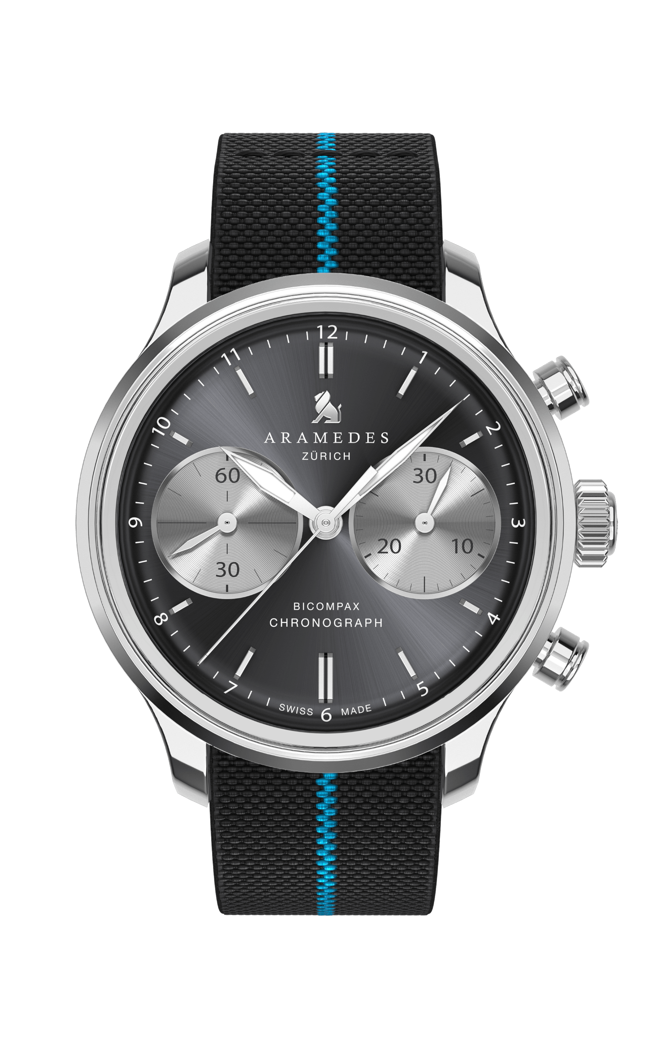 A product photo of the watch, Classictimer Chronograph, from Aramedes.