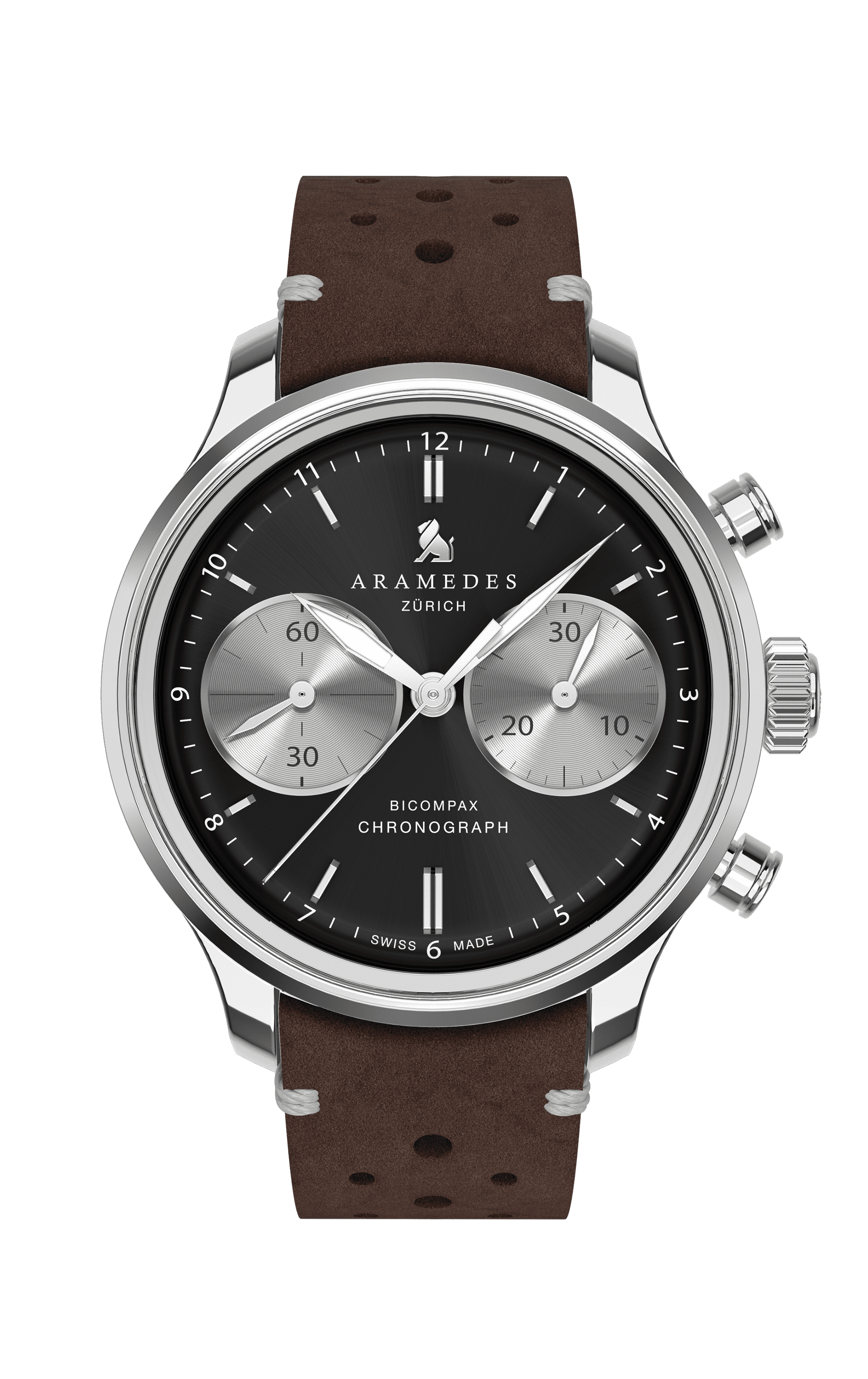 A product photo of the watch, Classictimer Chronograph, from Aramedes.