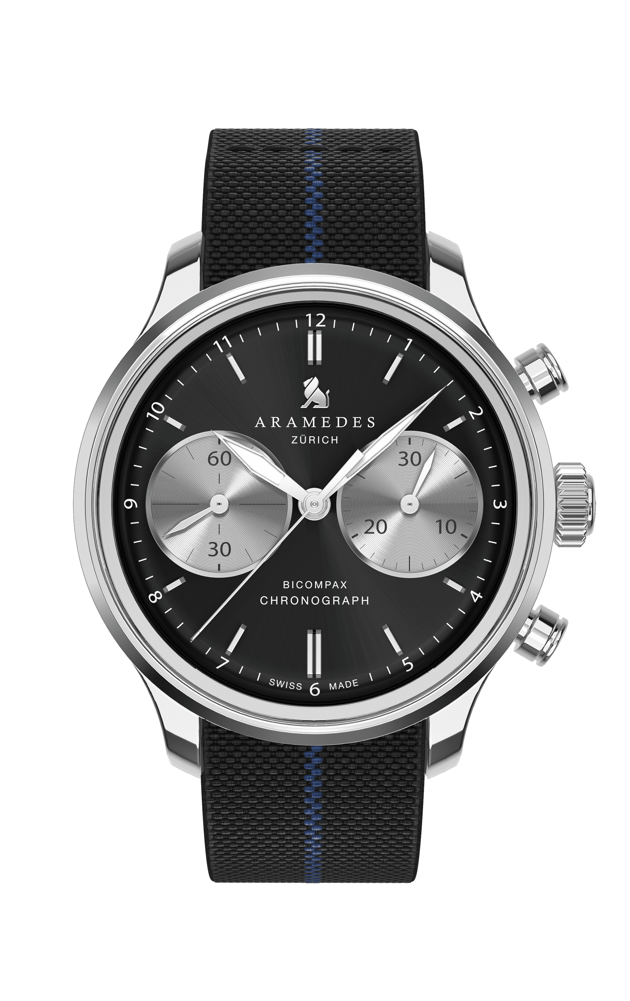 A product photo of the watch, Classictimer Chronograph, from Aramedes.