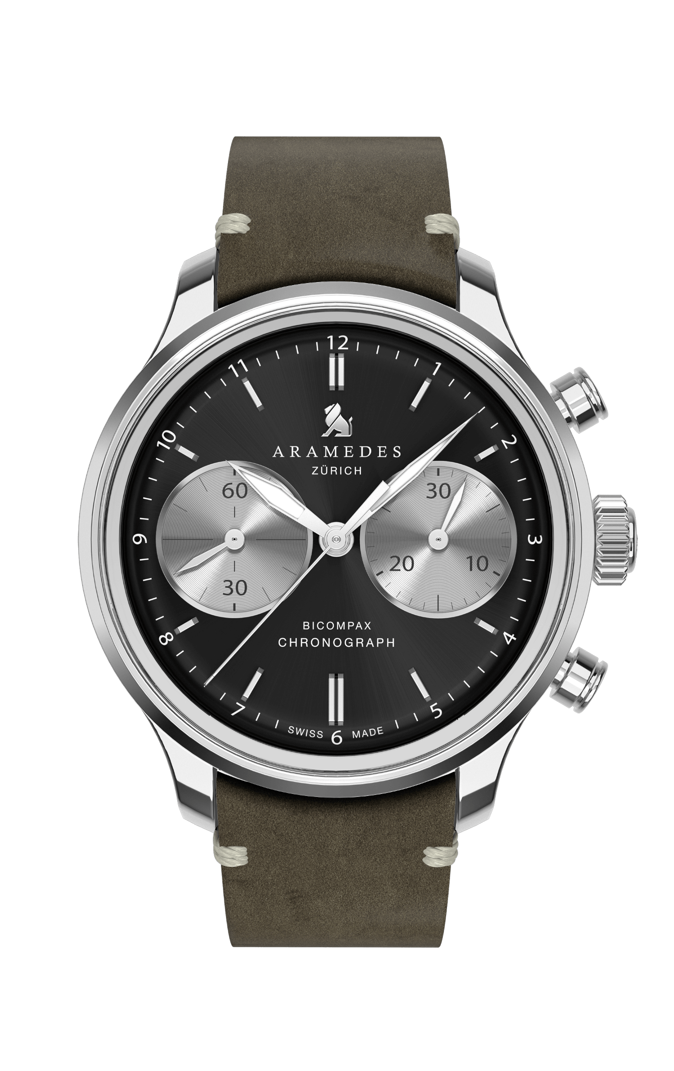 A product photo of the watch, Classictimer Chronograph, from Aramedes.