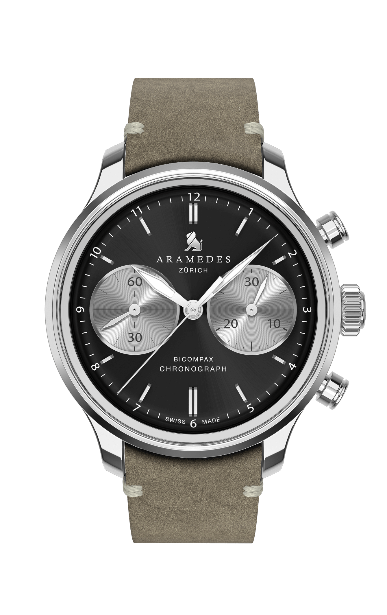 A product photo of the watch, Classictimer Chronograph, from Aramedes.