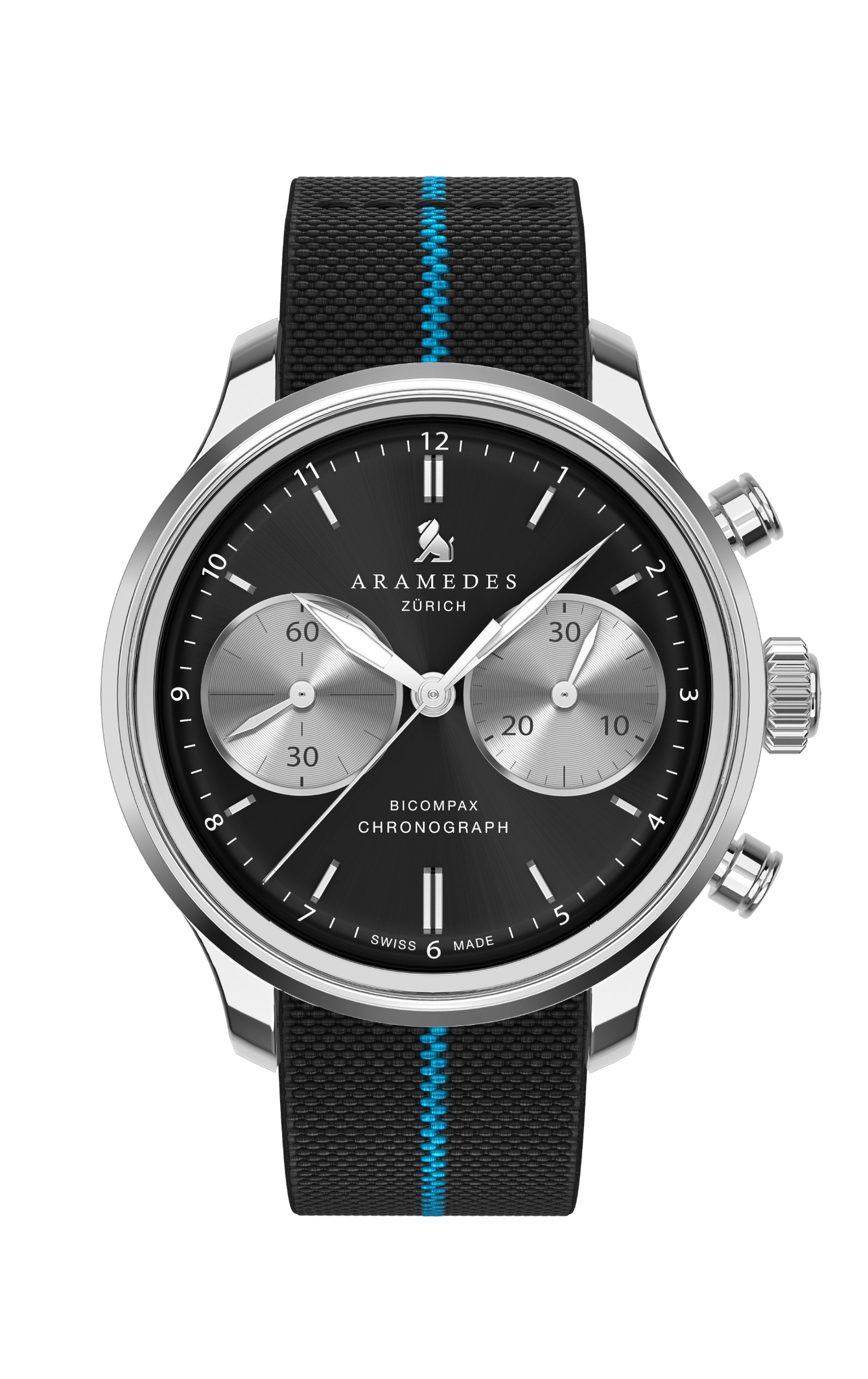 A product photo of the watch, Classictimer Chronograph, from Aramedes.