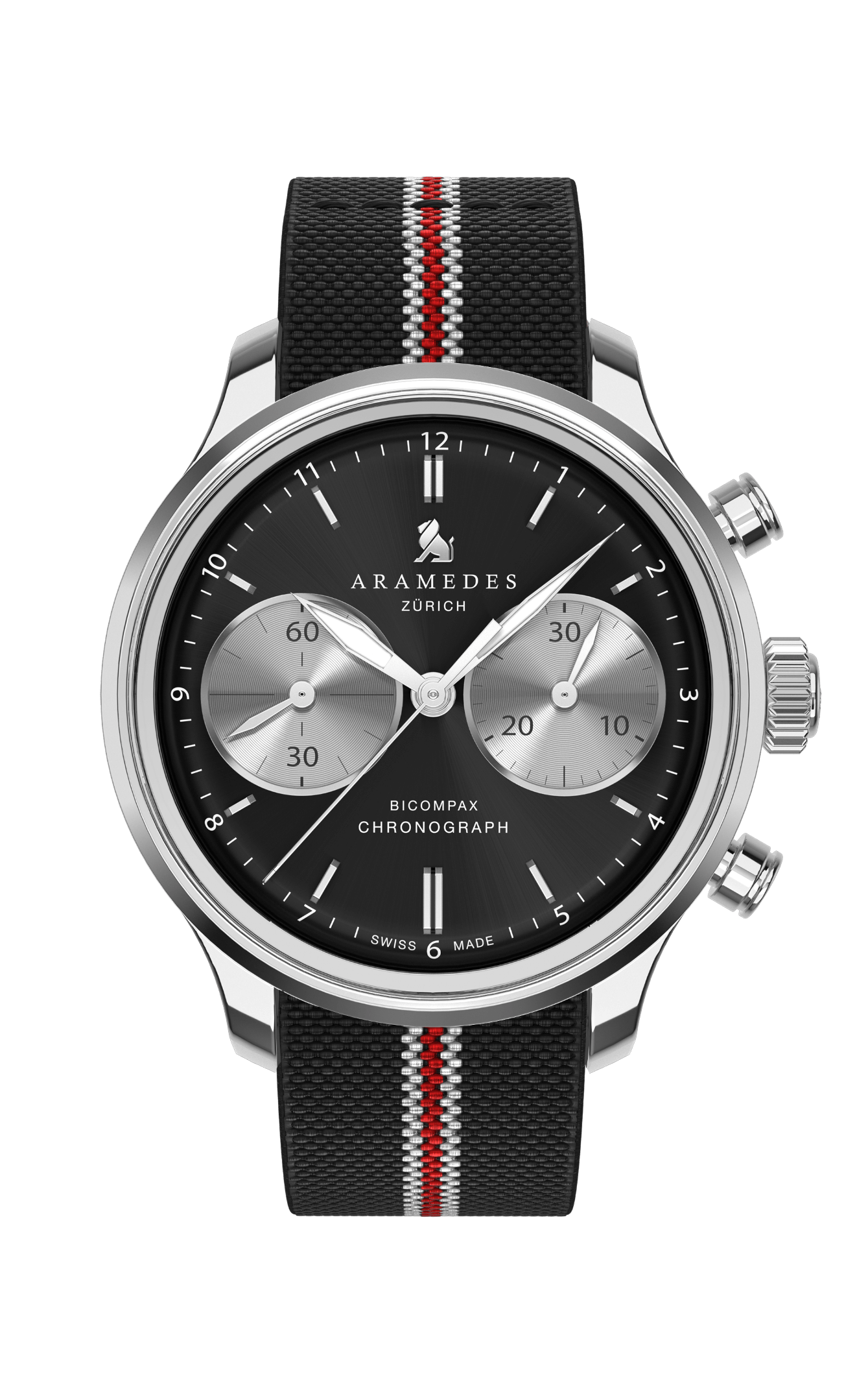 A product photo of the watch, Classictimer Chronograph, from Aramedes.