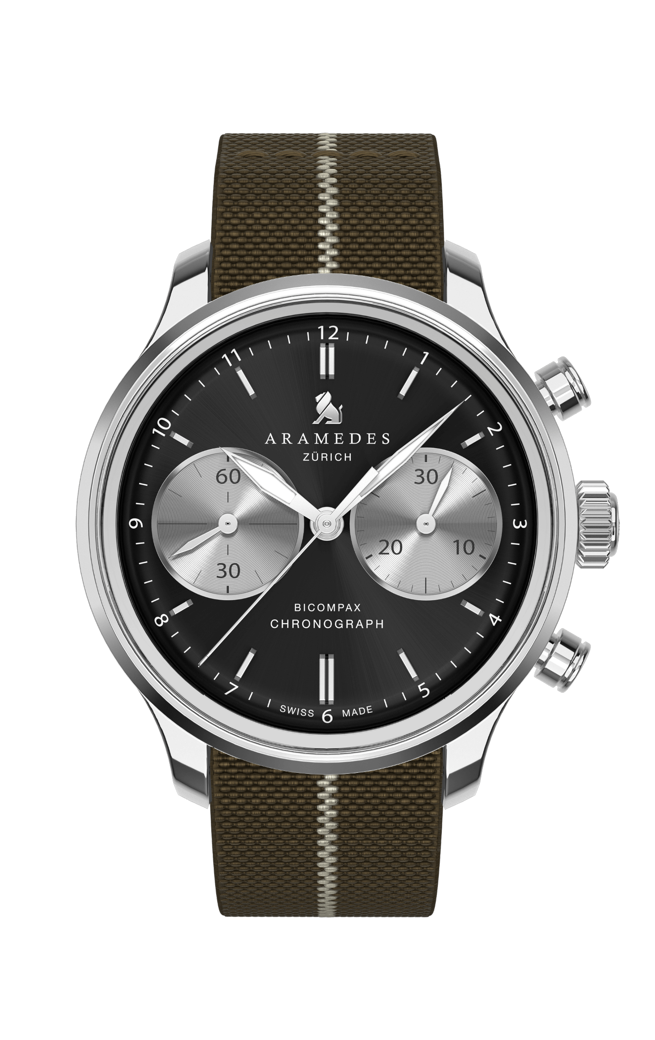 A product photo of the watch, Classictimer Chronograph, from Aramedes.