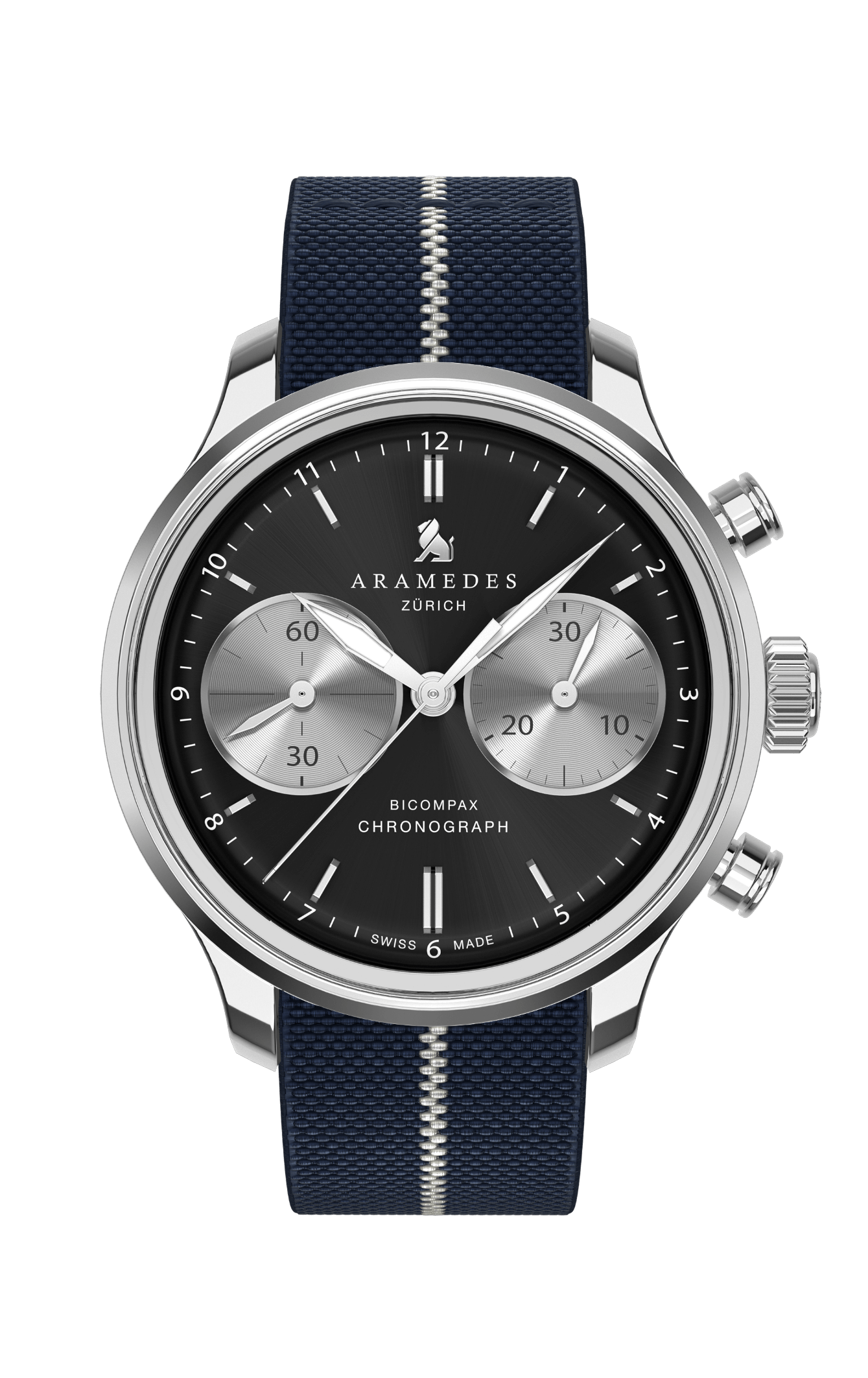 A product photo of the watch, Classictimer Chronograph, from Aramedes.