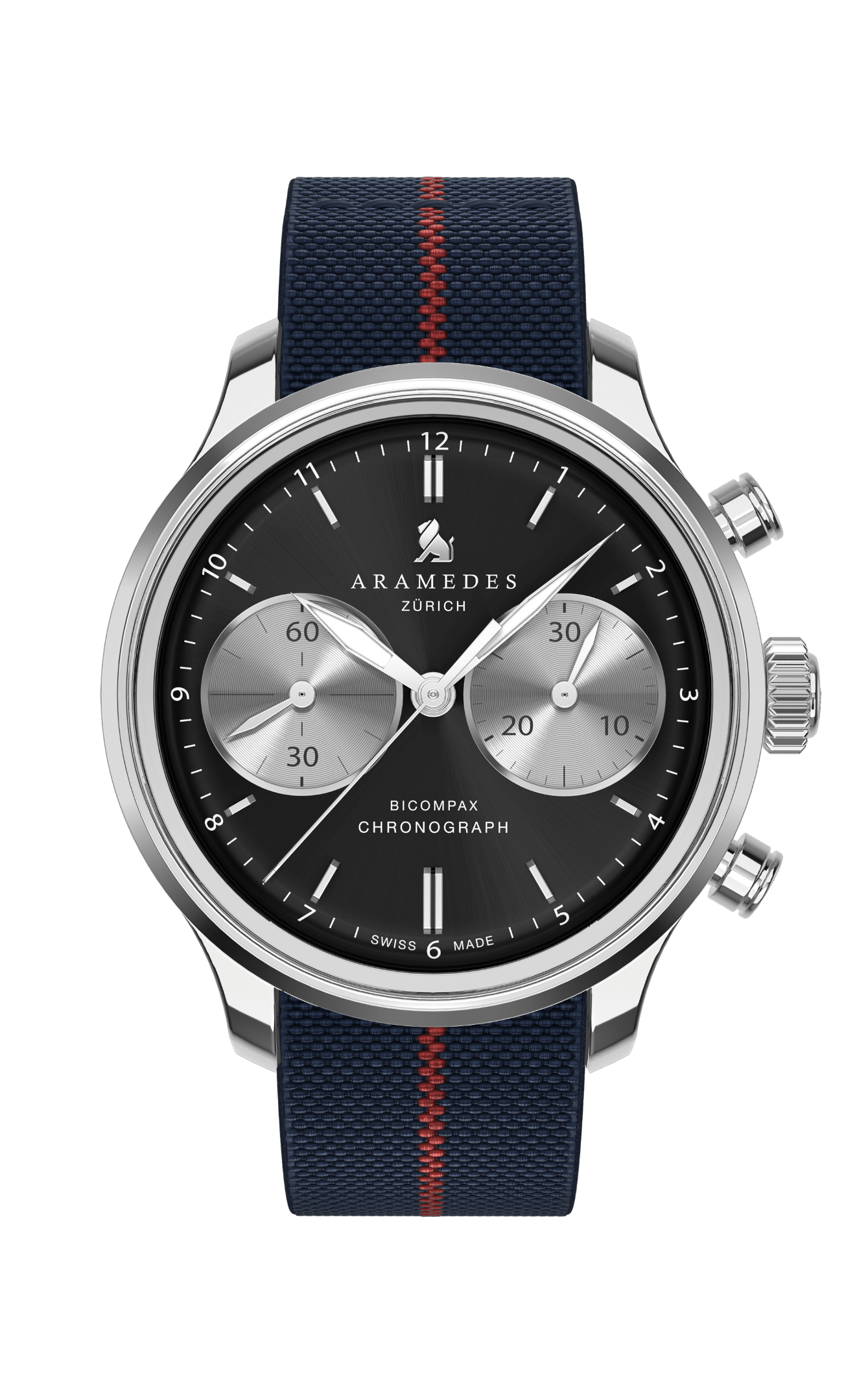 A product photo of the watch, Classictimer Chronograph, from Aramedes.