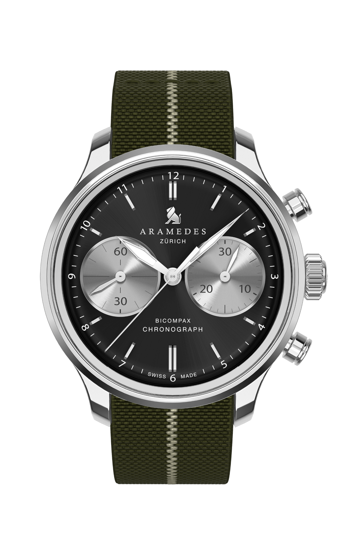 A product photo of the watch, Classictimer Chronograph, from Aramedes.