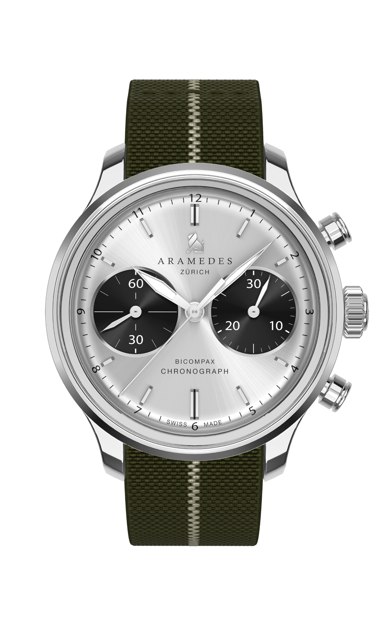 A product photo of the watch, Classictimer Chronograph, from Aramedes.