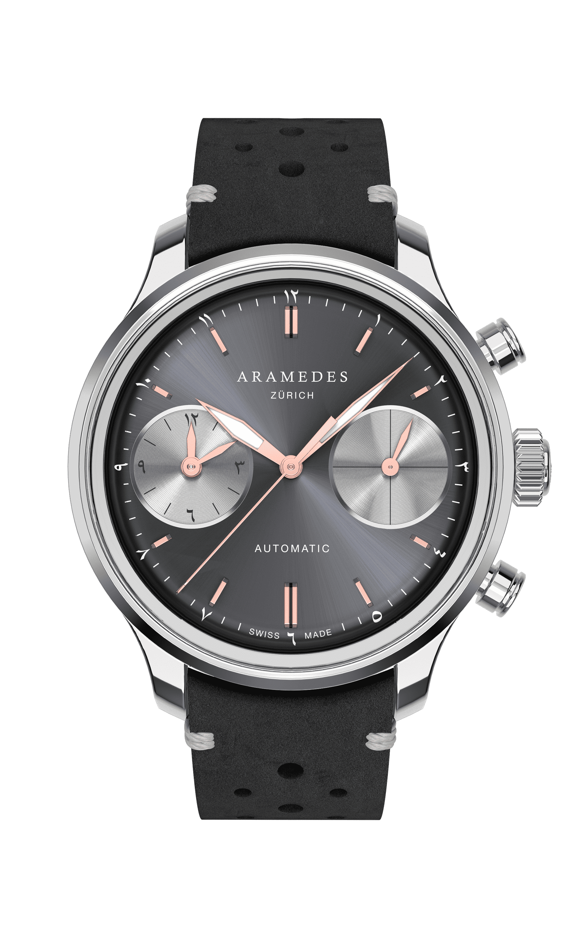 A product photo of the watch, Mastertimer Salat, from Aramedes.