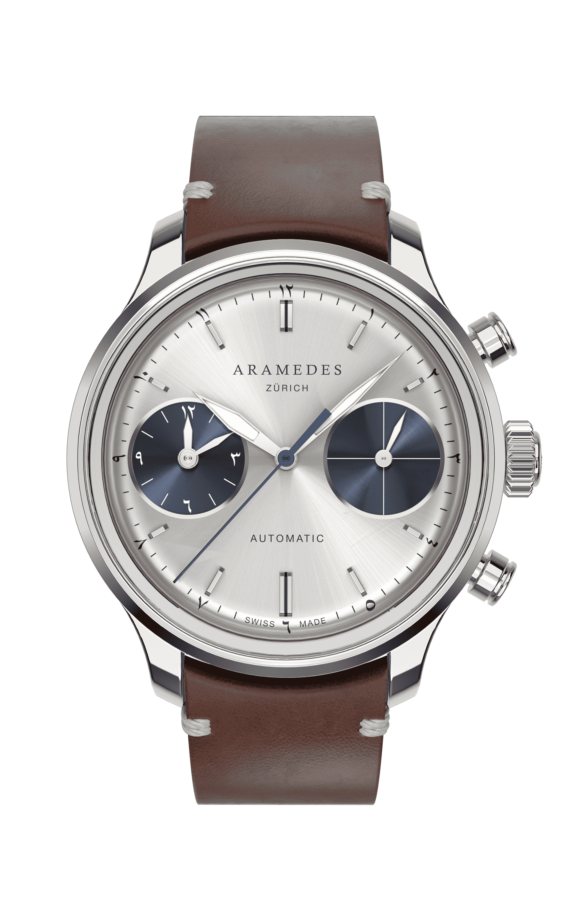 A product photo of the watch, Mastertimer Salat, from Aramedes.