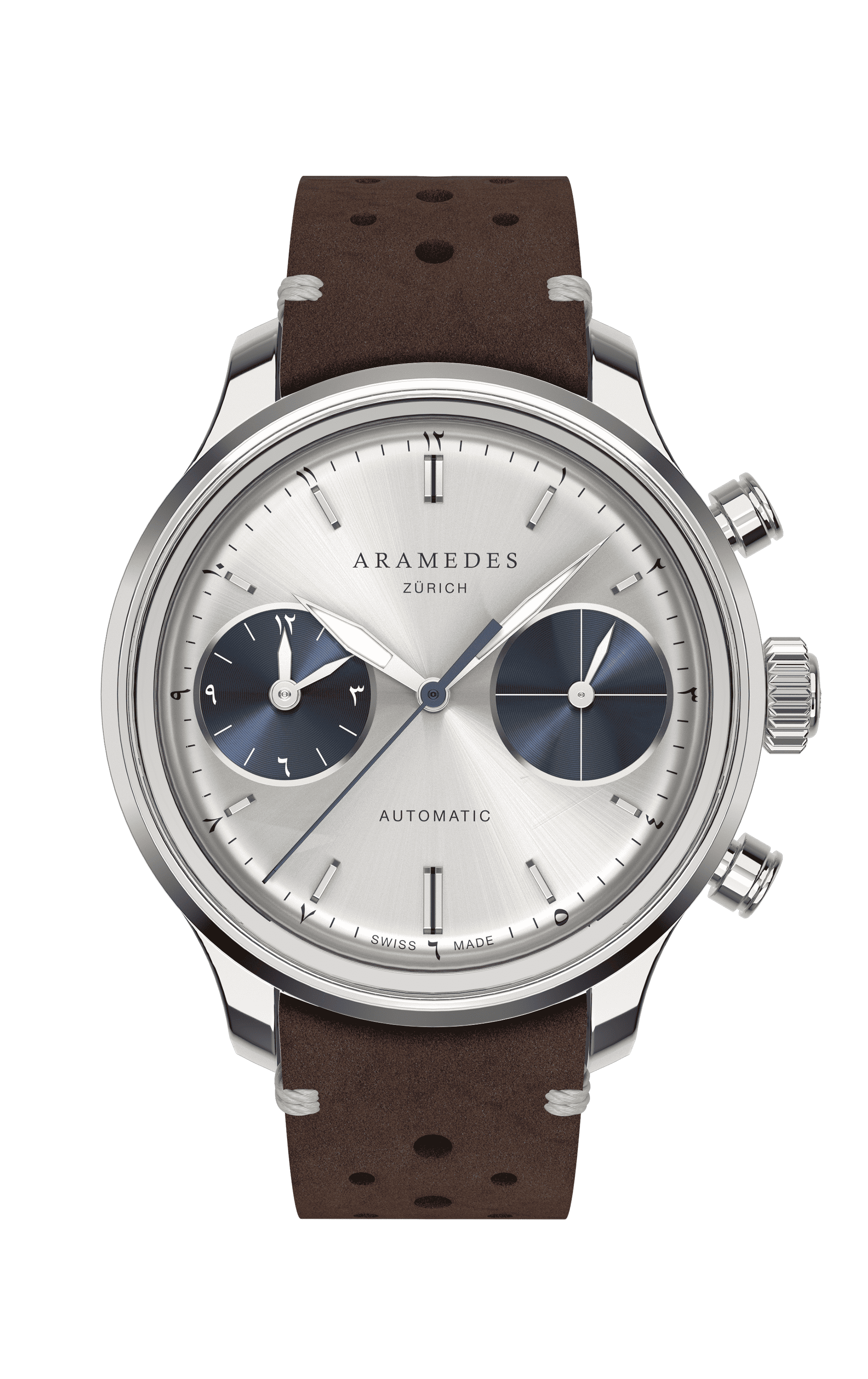 A product photo of the watch, Mastertimer Salat, from Aramedes.