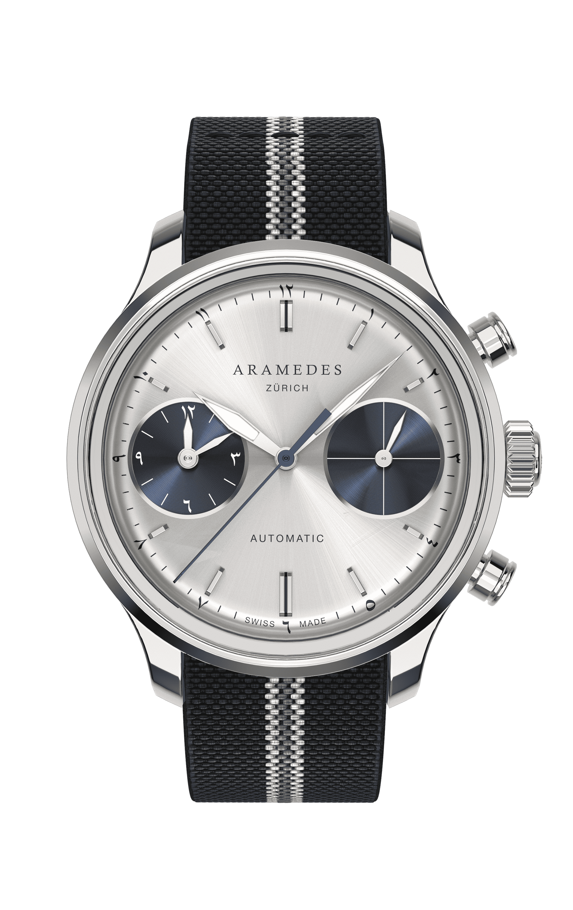 A product photo of the watch, Mastertimer Salat, from Aramedes.