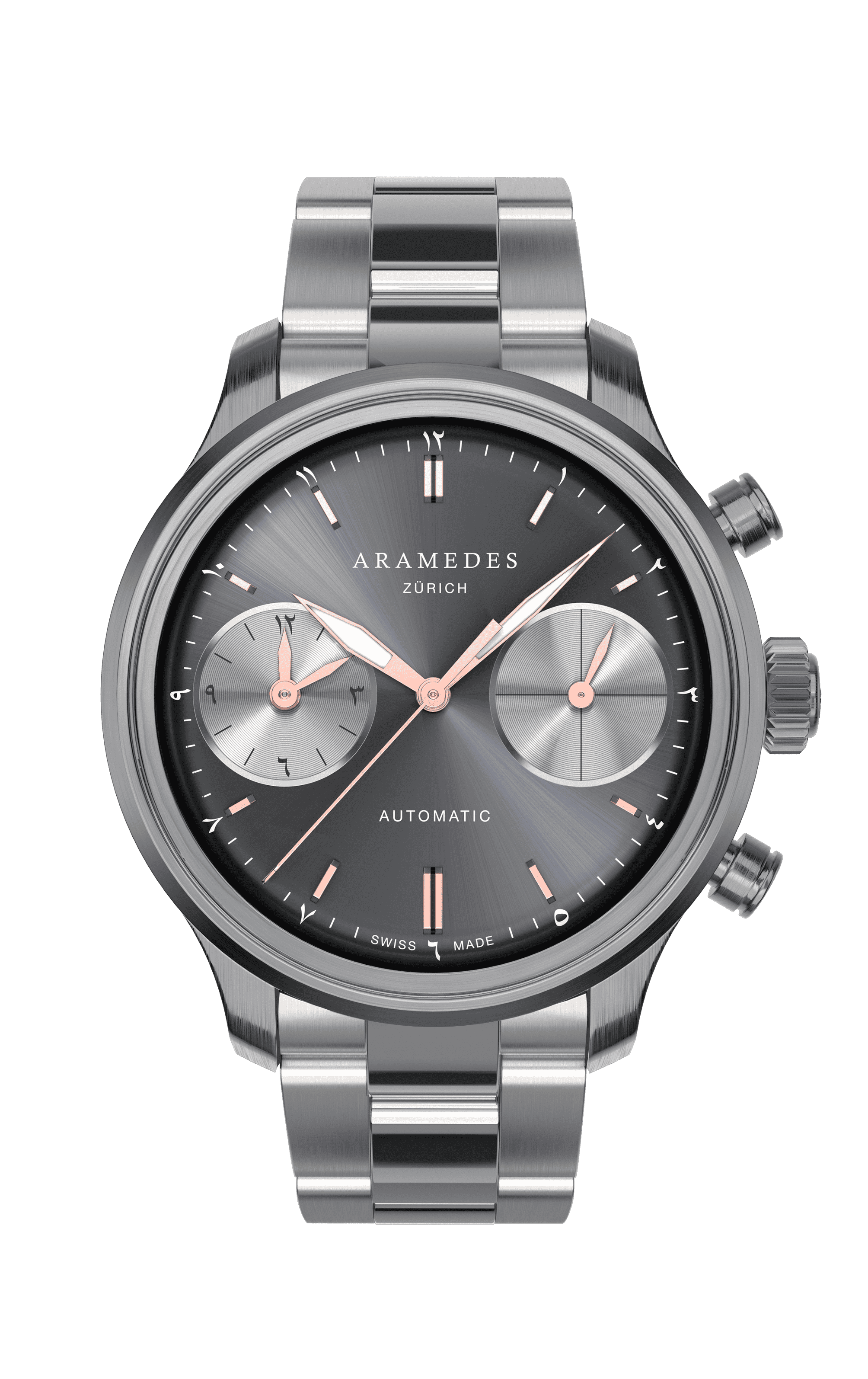 A product photo of the watch, Mastertimer Salat, from Aramedes.